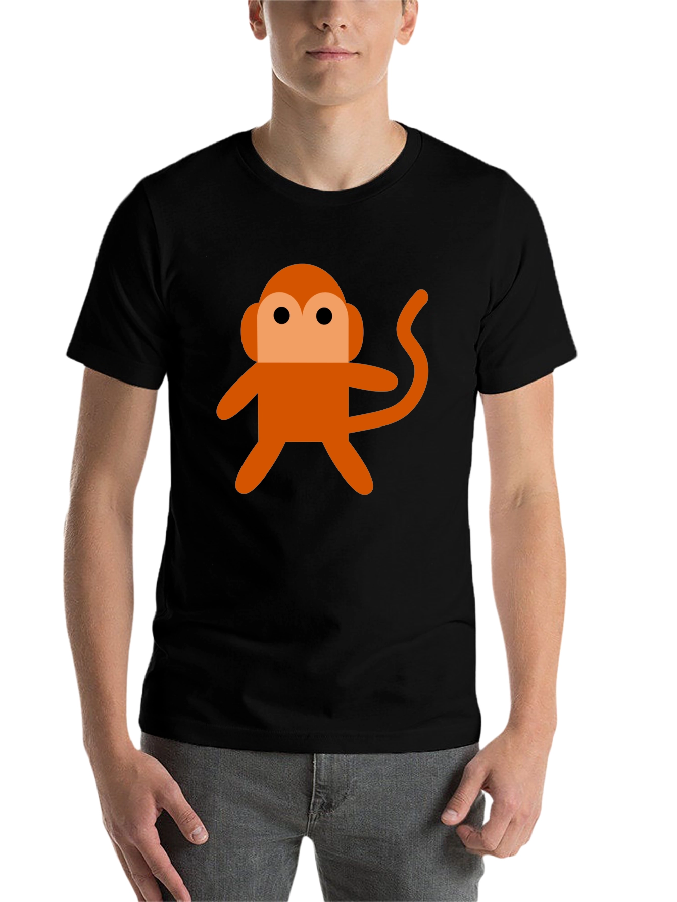 Black Monkey Graphic Tee - Fun & Stylish view 7