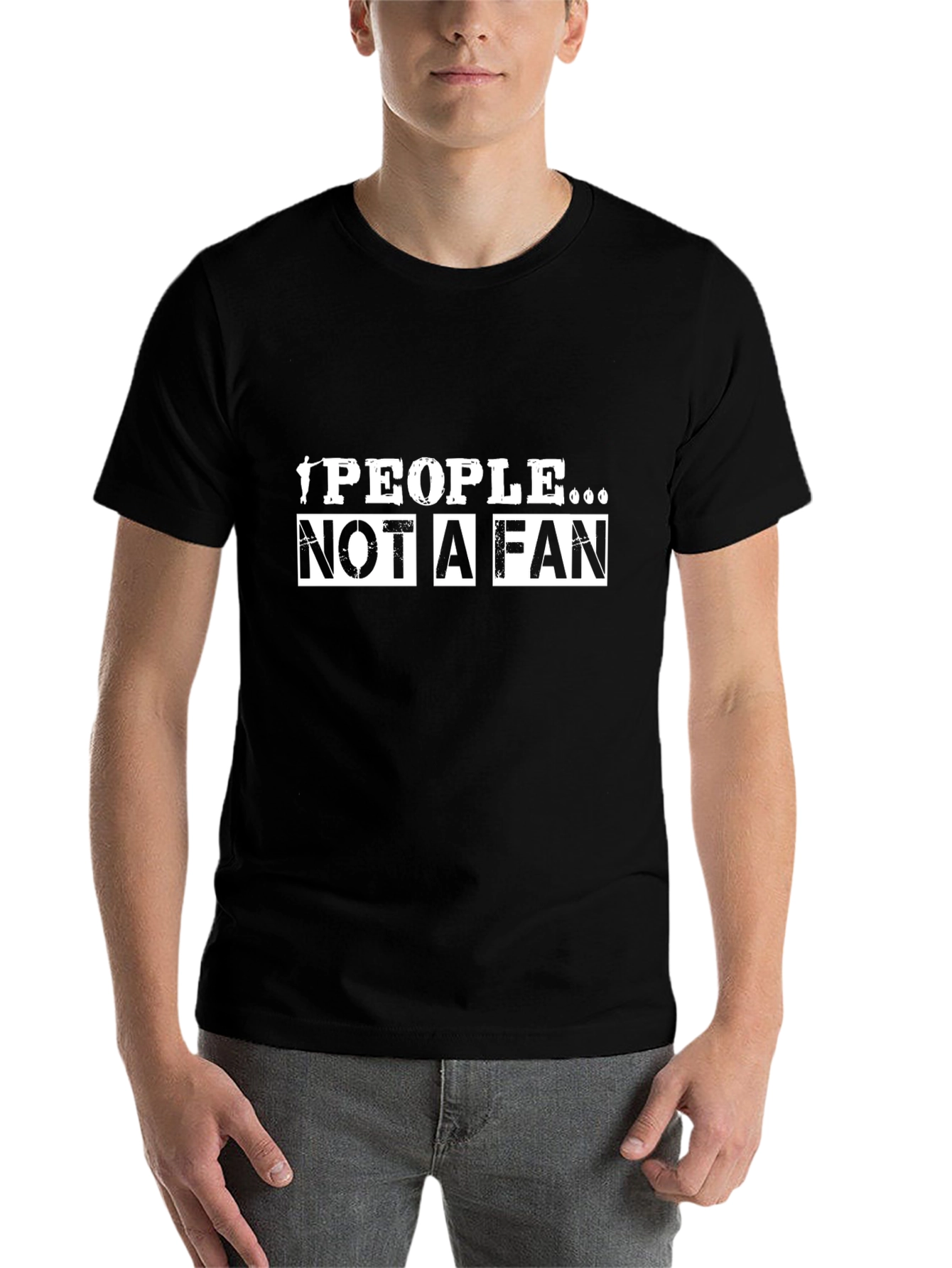 Black People Not A Fan Graphic Tee view 7
