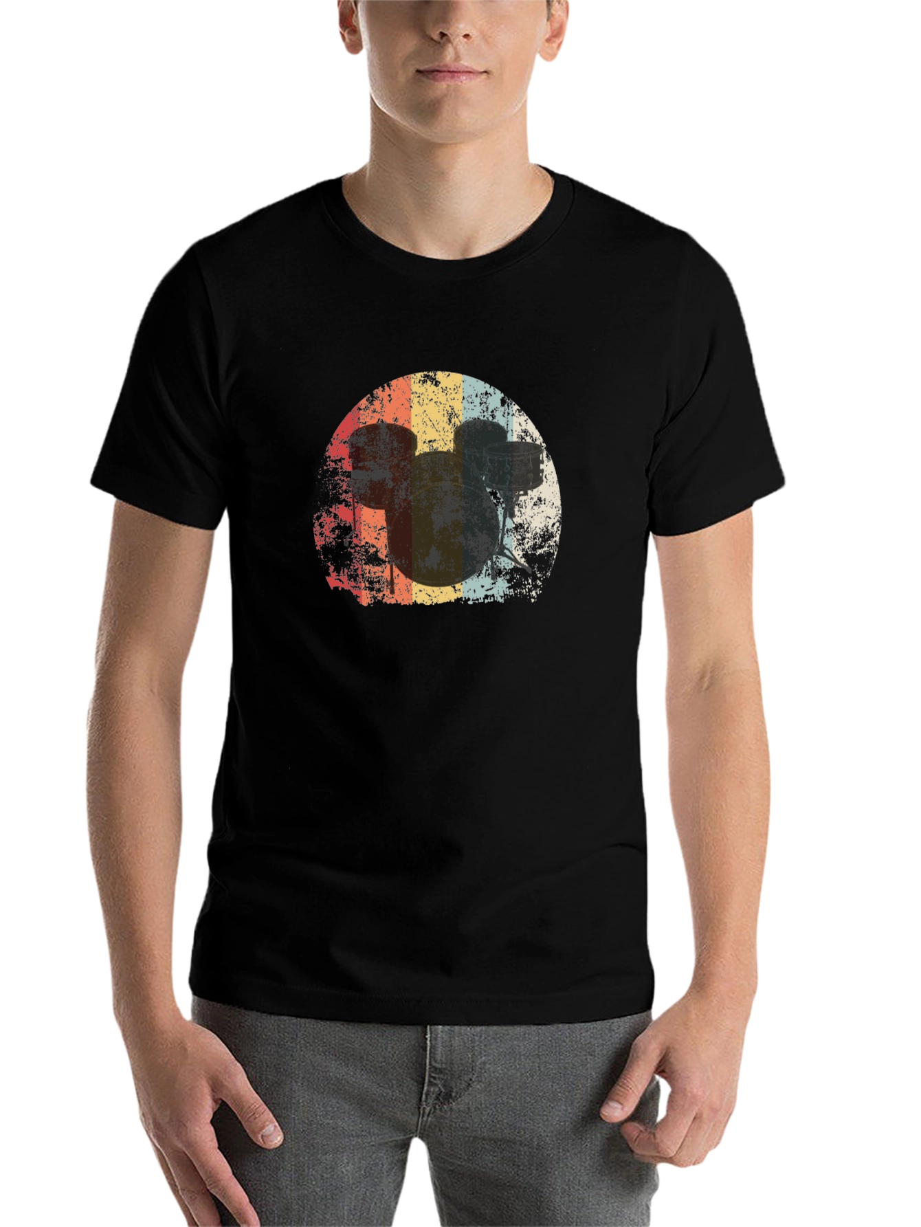 Retro Film Reel Graphic Tee - 7
