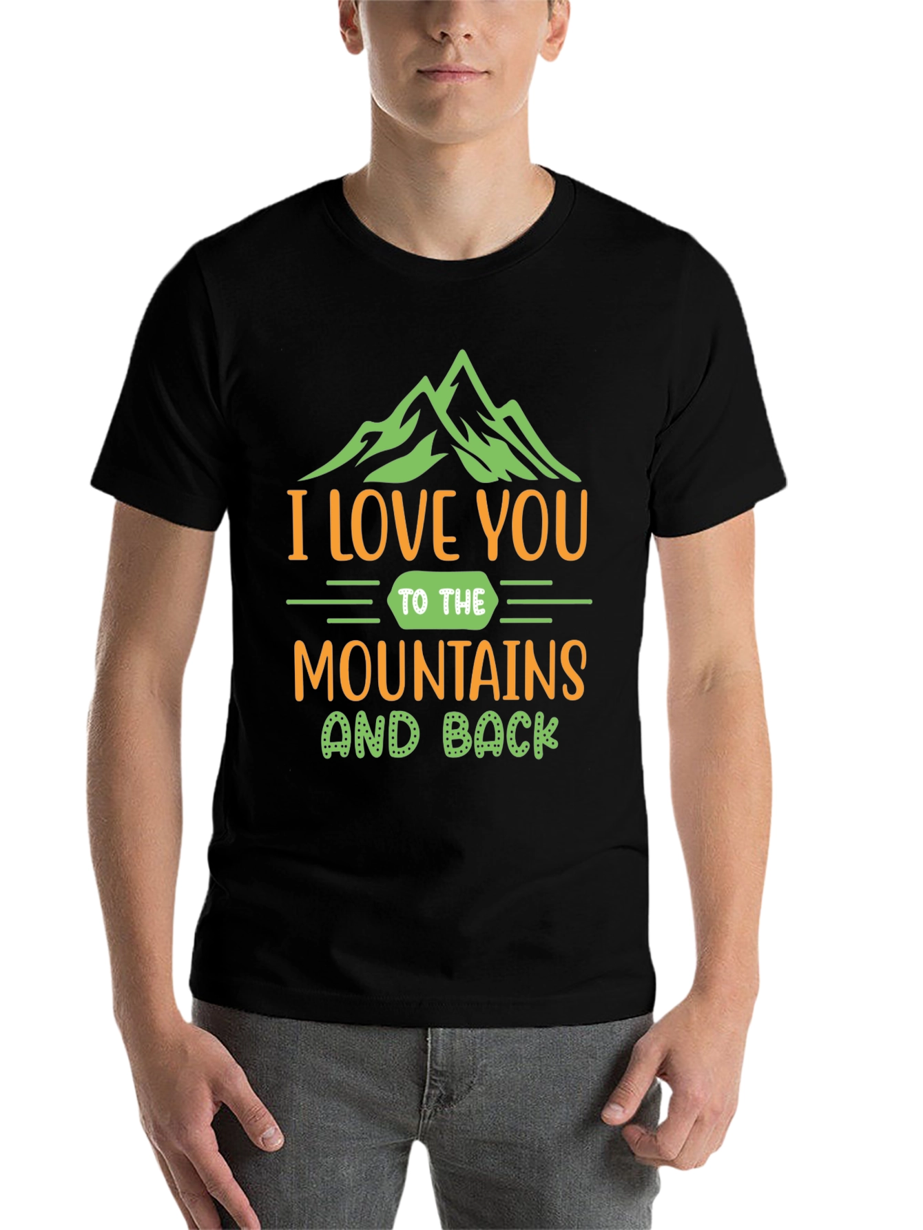 Black Mountains Graphic Print Tee view 7