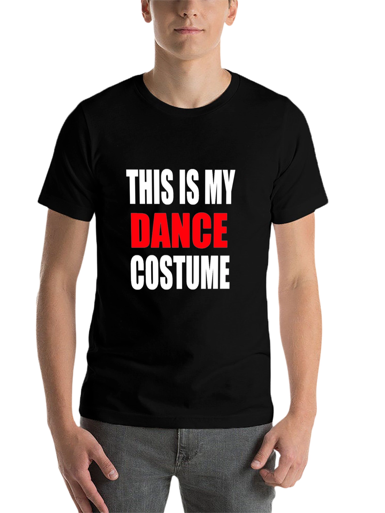 Black Dance Costume T-Shirt - Funny Dancing Tee view 7
