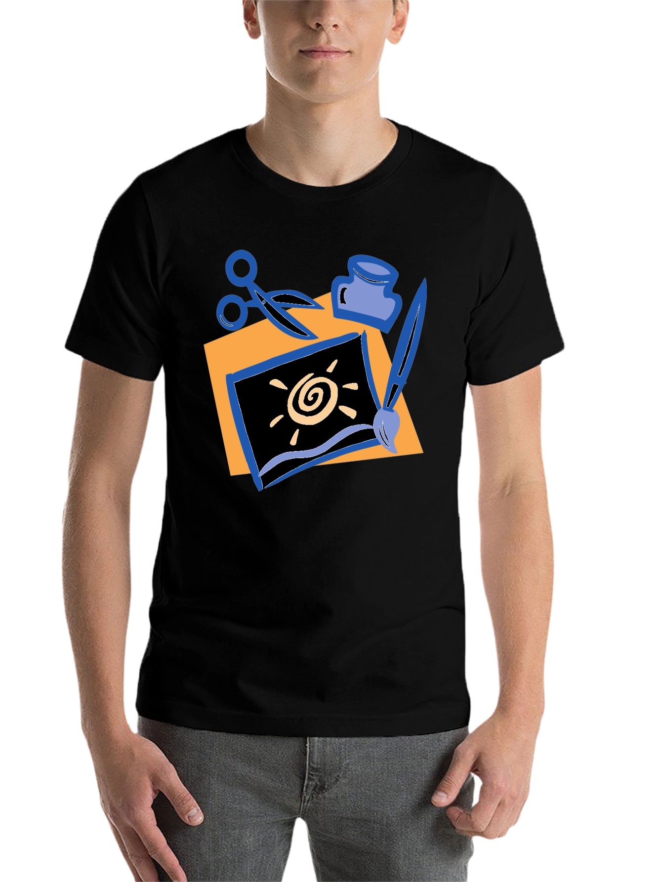 Art Studio Graphic T-Shirt - Artsy Style - 7