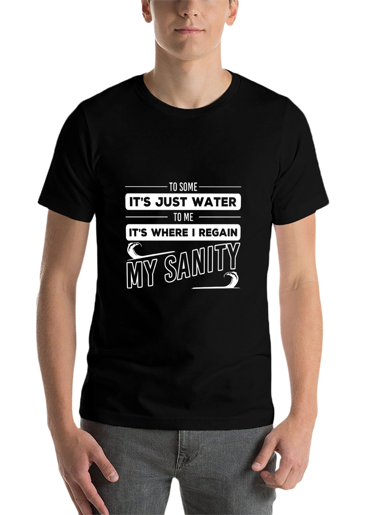 Black Water Sanity T-Shirt view 7