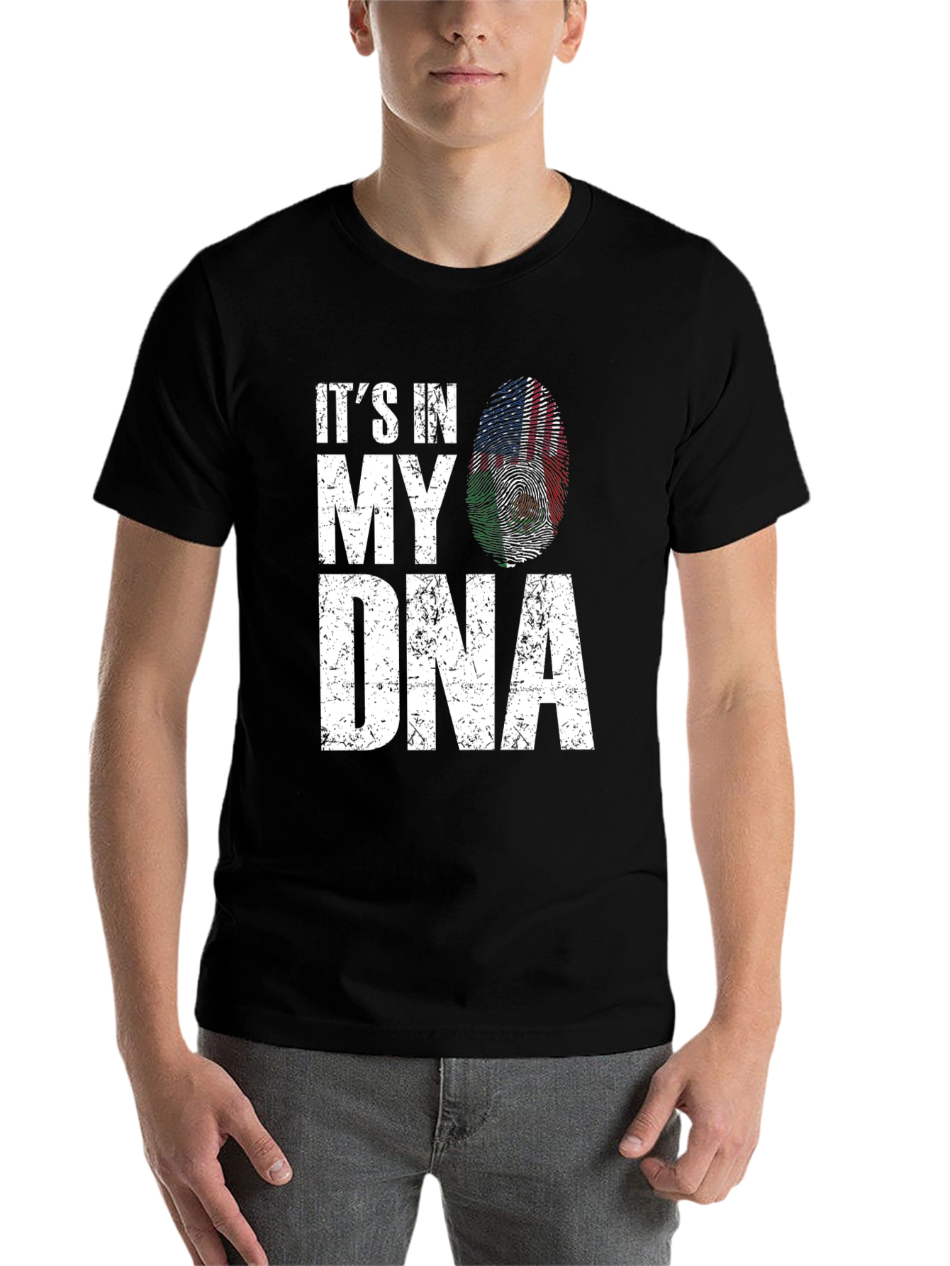 It's In My DNA - Dual Heritage Graphic Tee - 7
