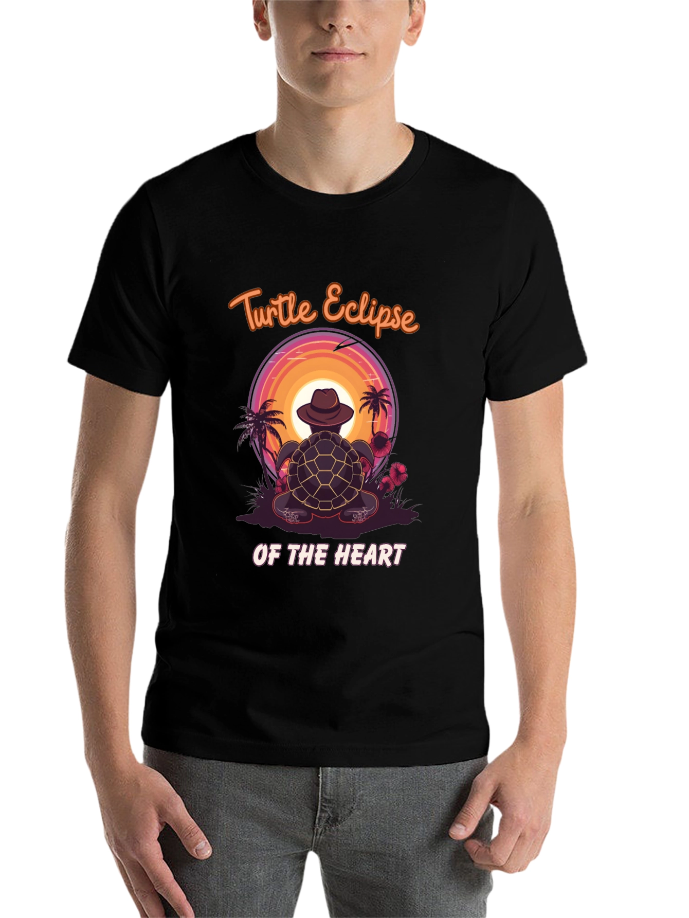 Black Turtle Eclipse of the Heart T-Shirt view 7