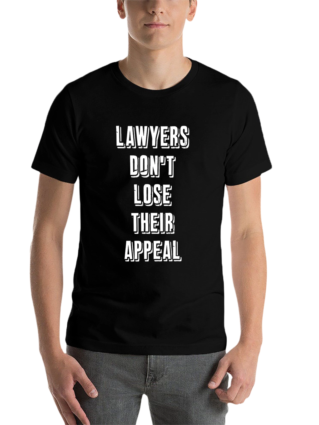 Black Lawyers Don't Lose Their Appeal Graphic T-Shirt view 7