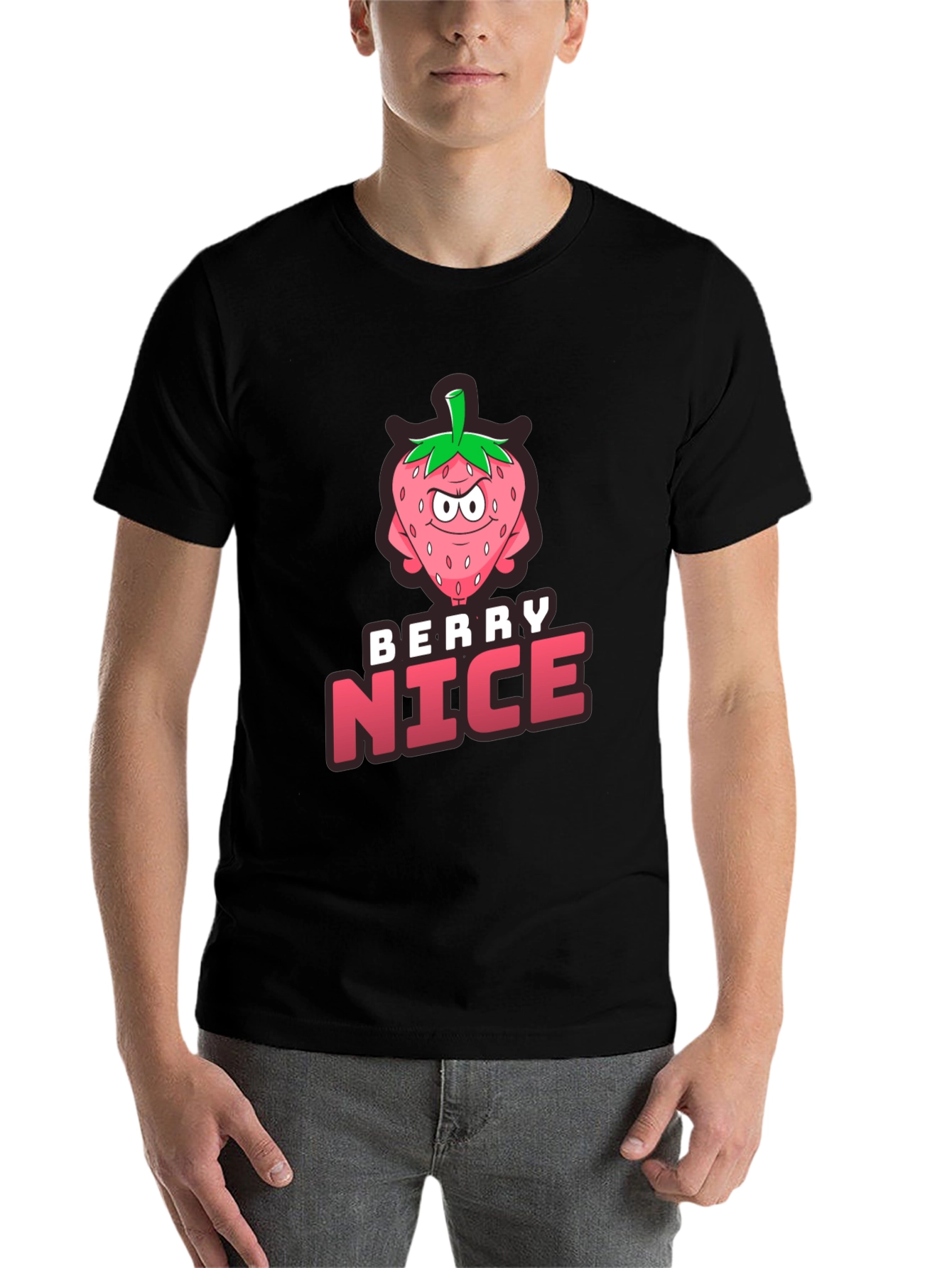 Black Berry Nice Graphic T-Shirt - Trendy & Unique Design view 7