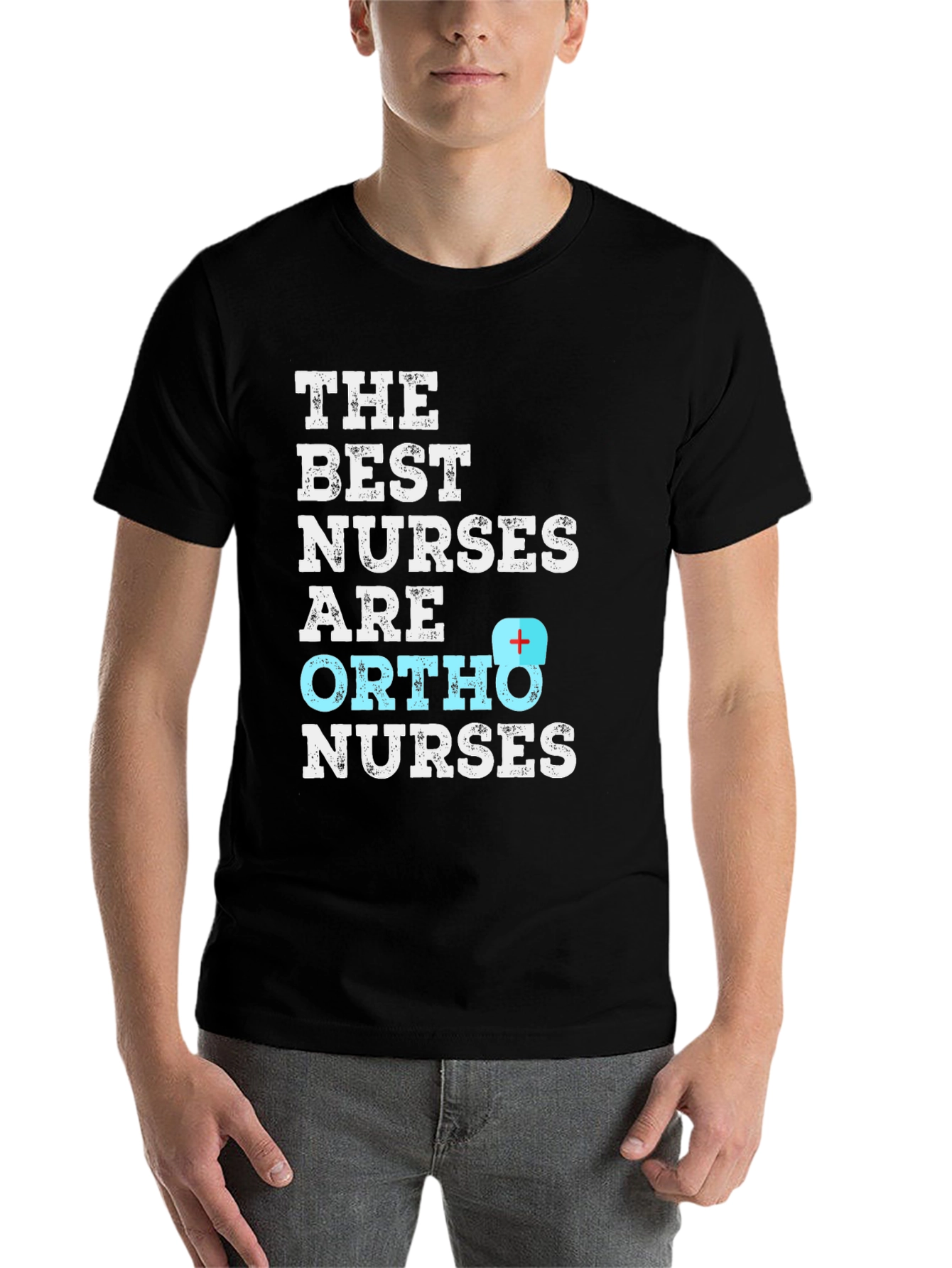 Best Ortho Nurses Graphic Tee - Black - 7