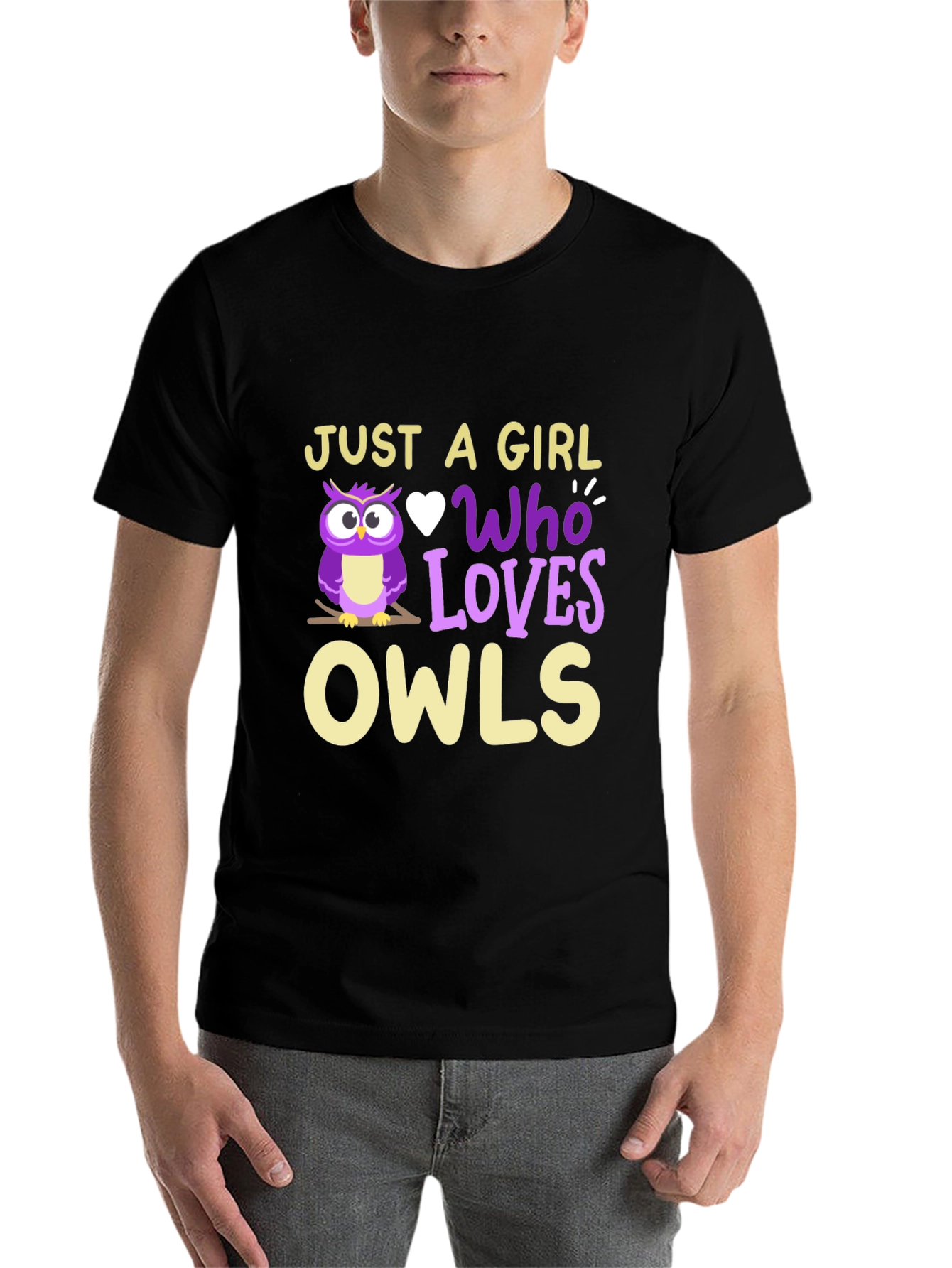 Just A Girl Who Loves Owls T-Shirt - 7