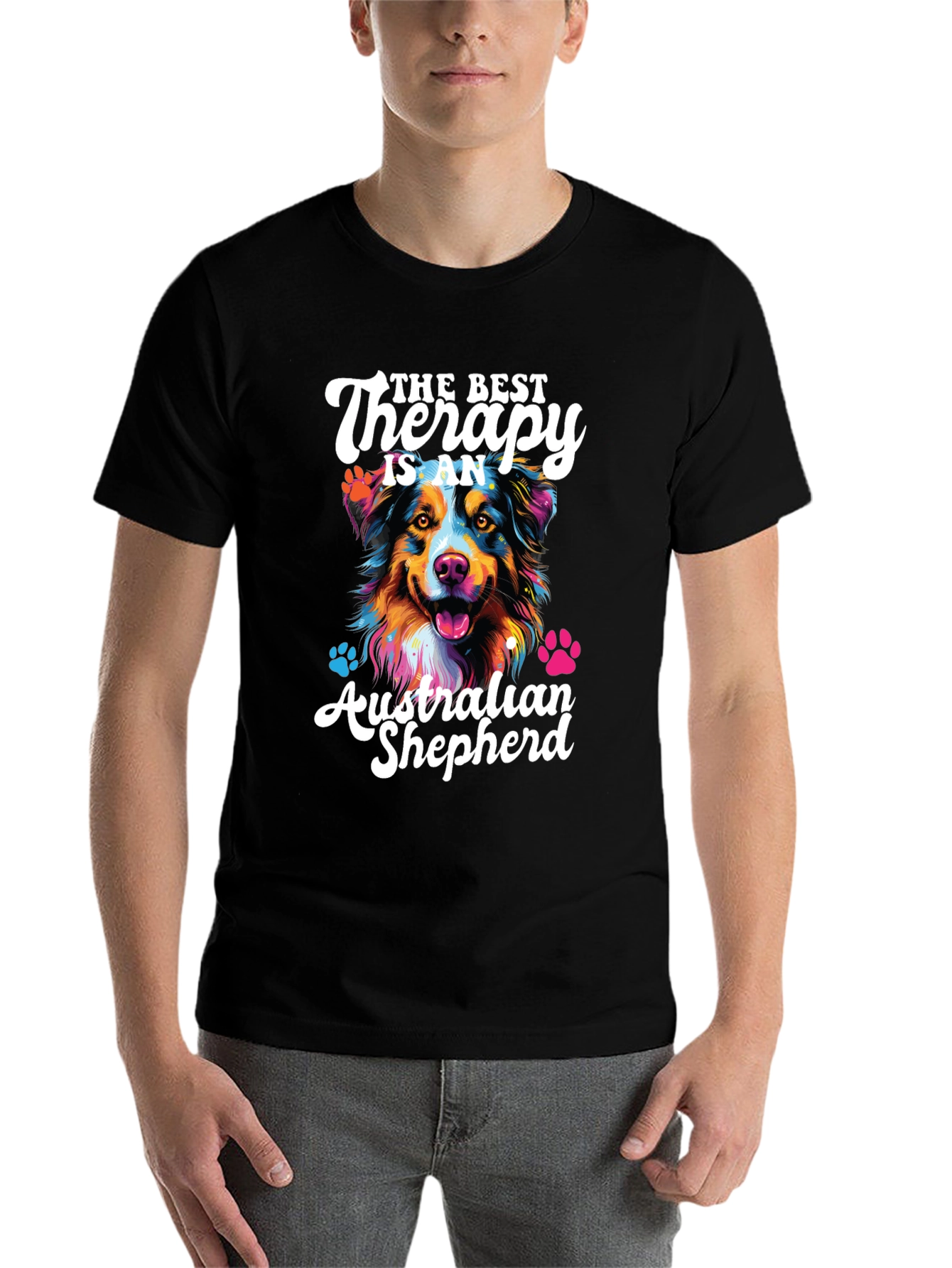 Australian Shepherd Therapy T-Shirt - 7