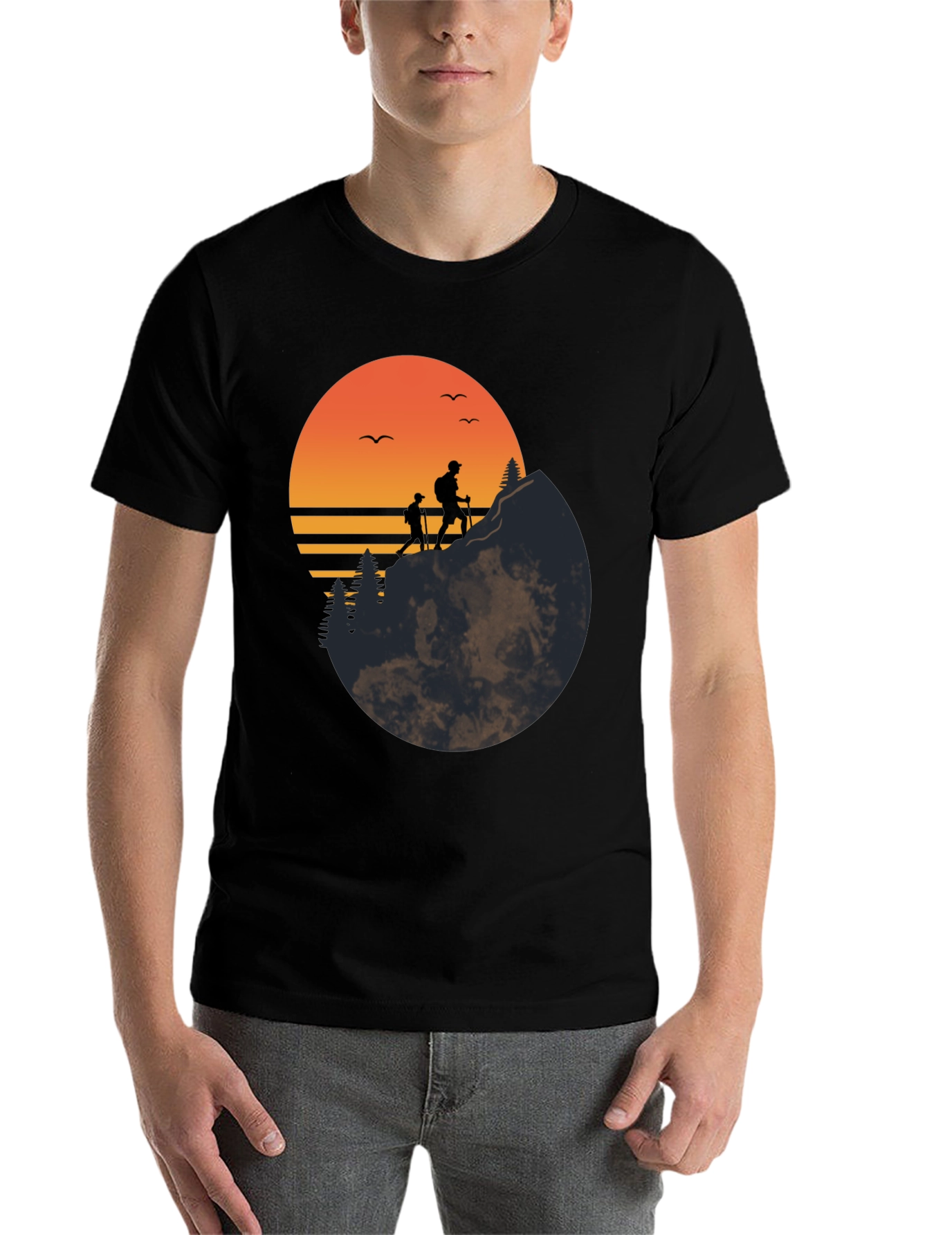 Adventure Sunset Graphic Tee - 7