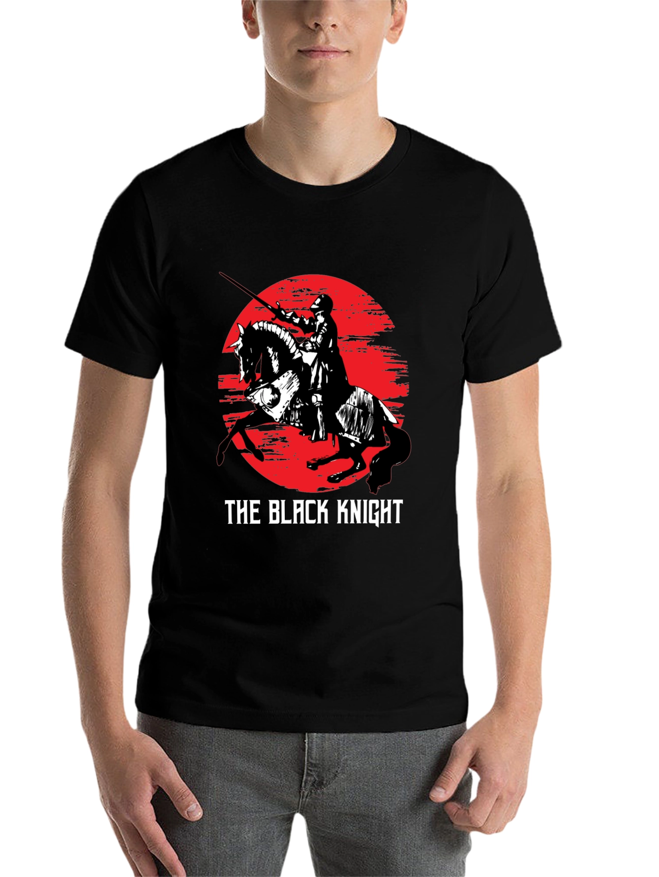 Black The Black Knight Graphic Tee view 7