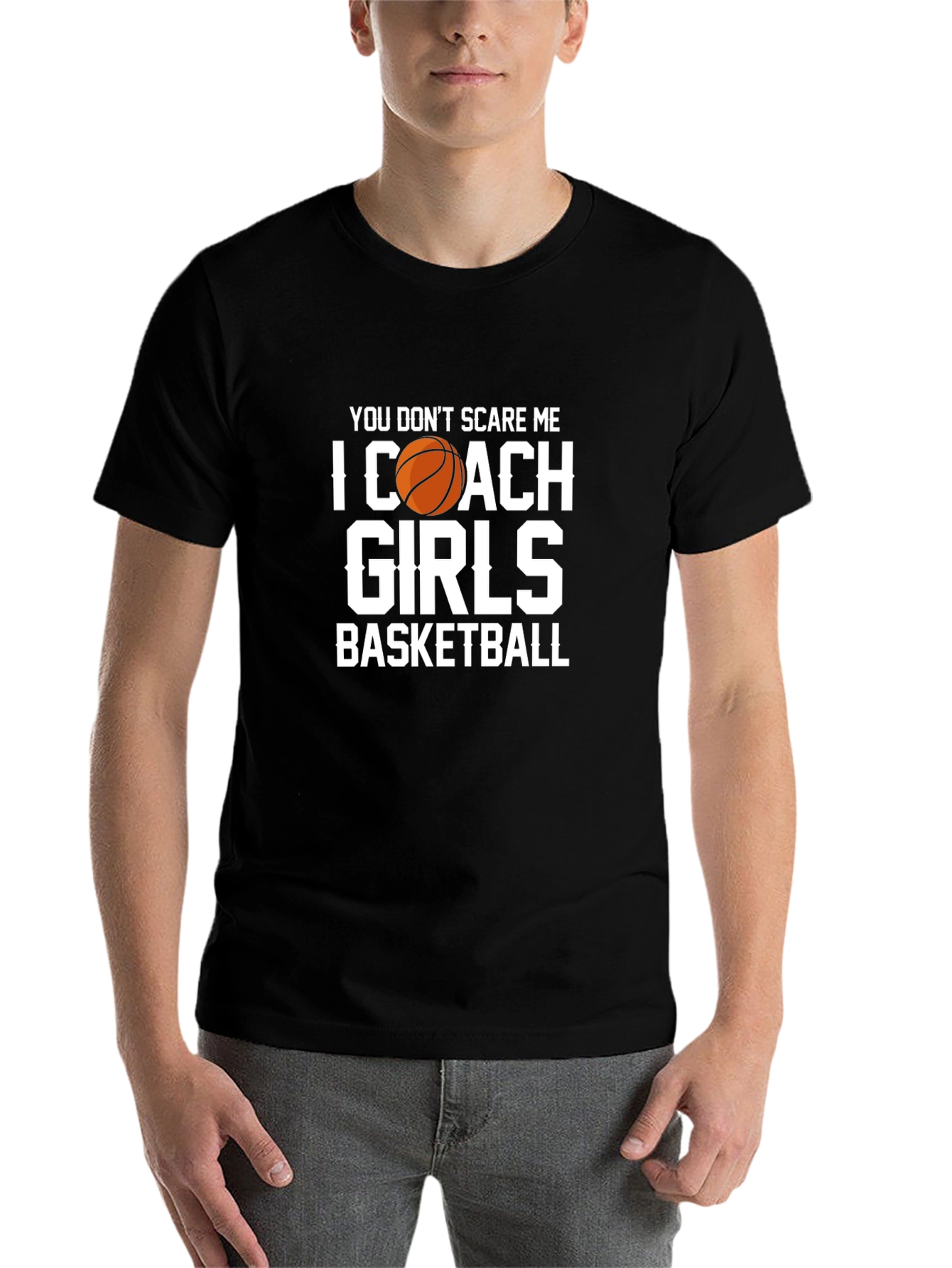 Black Girls Basketball Coach T-Shirt - Funny Gift view 7