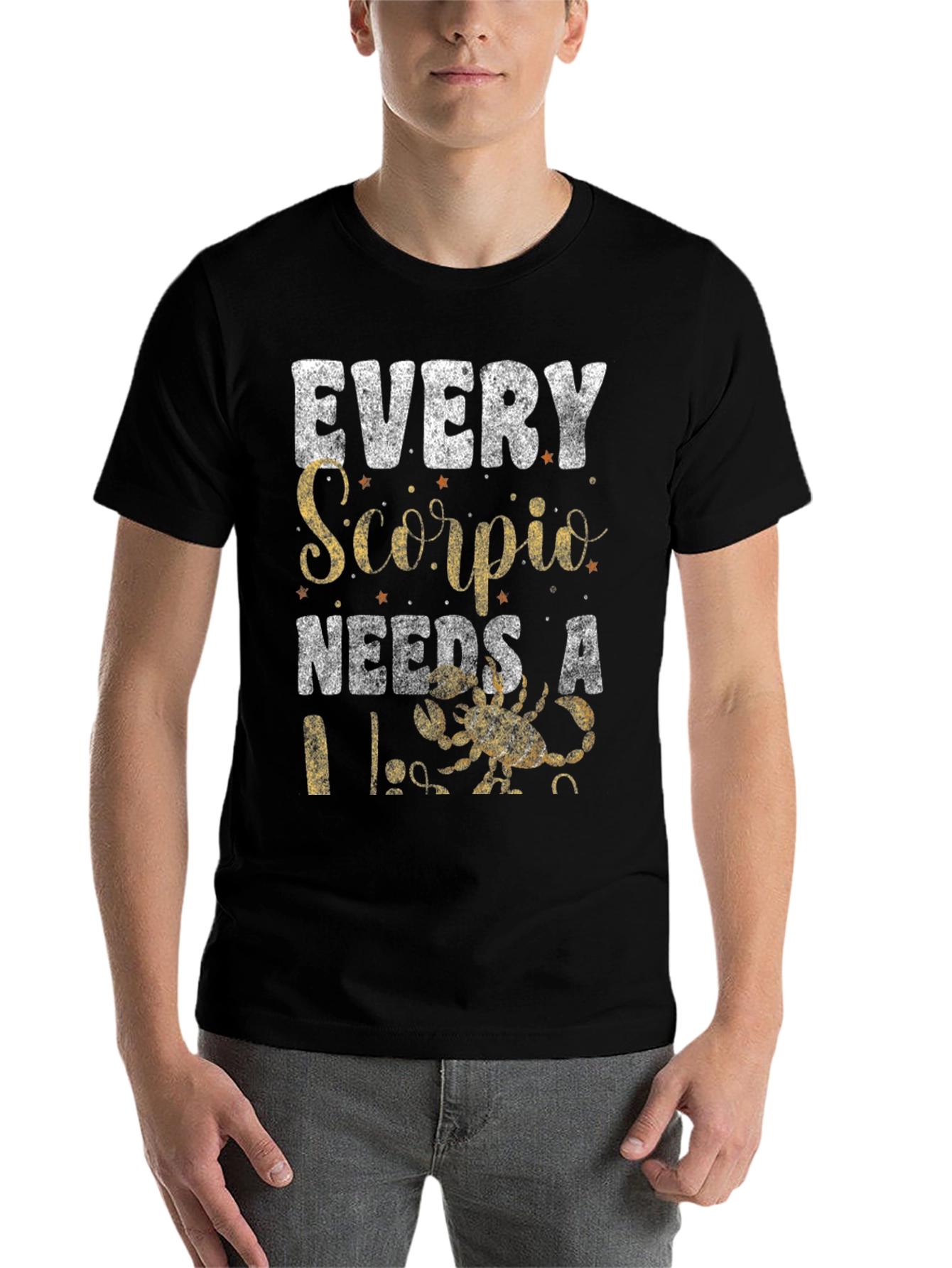Black Every Scorpio Needs A... T-Shirt view 7