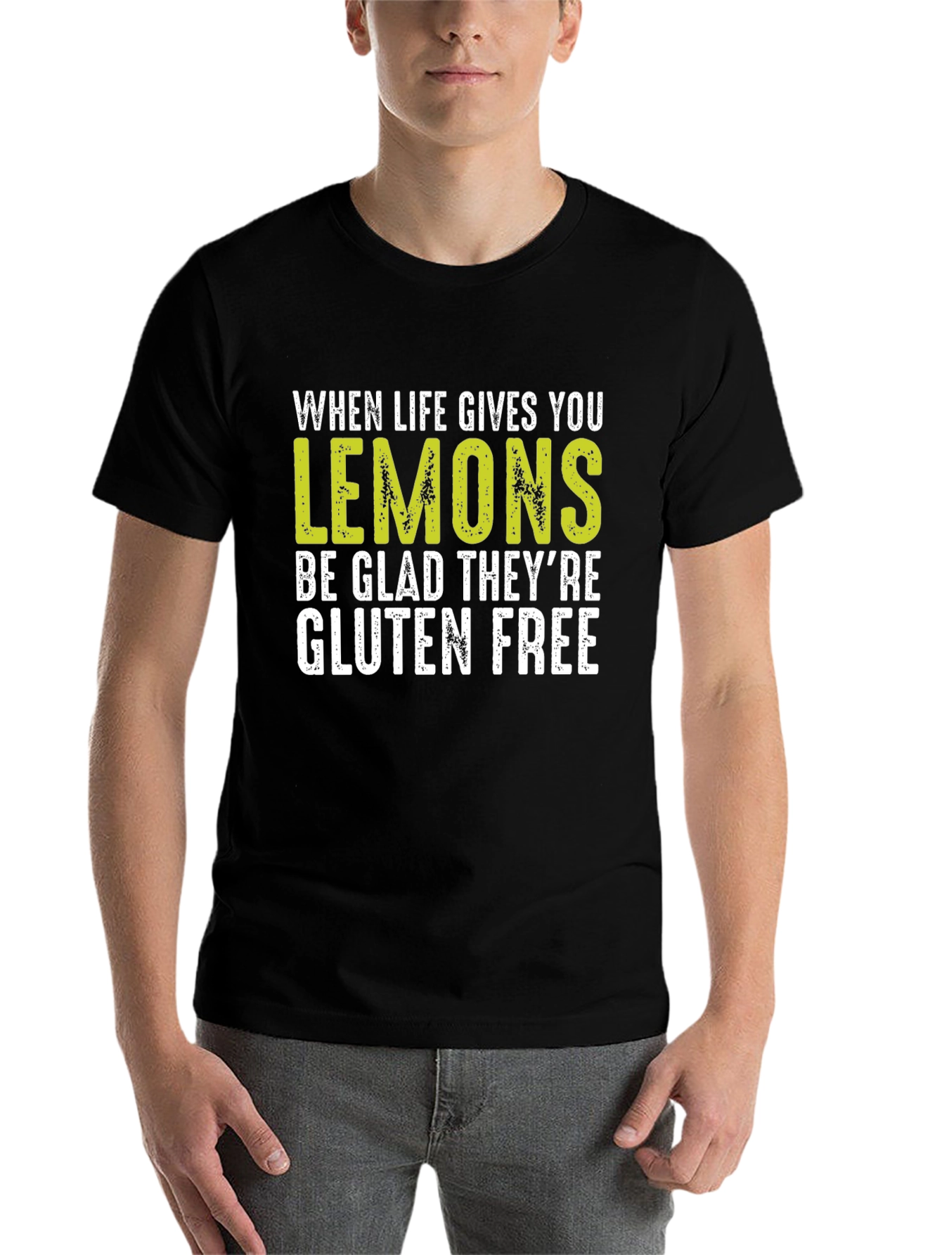 Funny Lemon Gluten-Free T-Shirt - 7