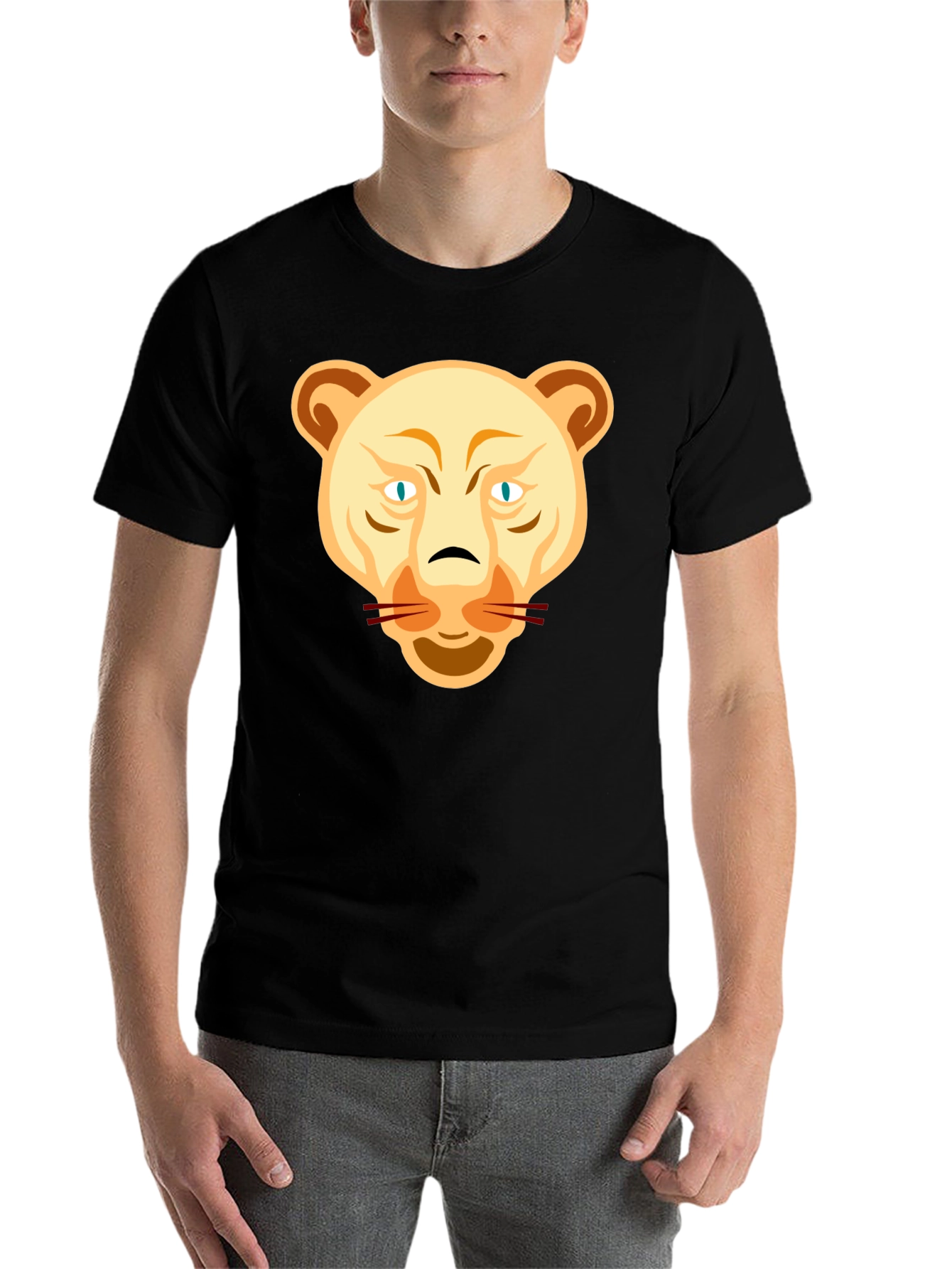 Black Lioness Graphic Tee - Classic Black view 7