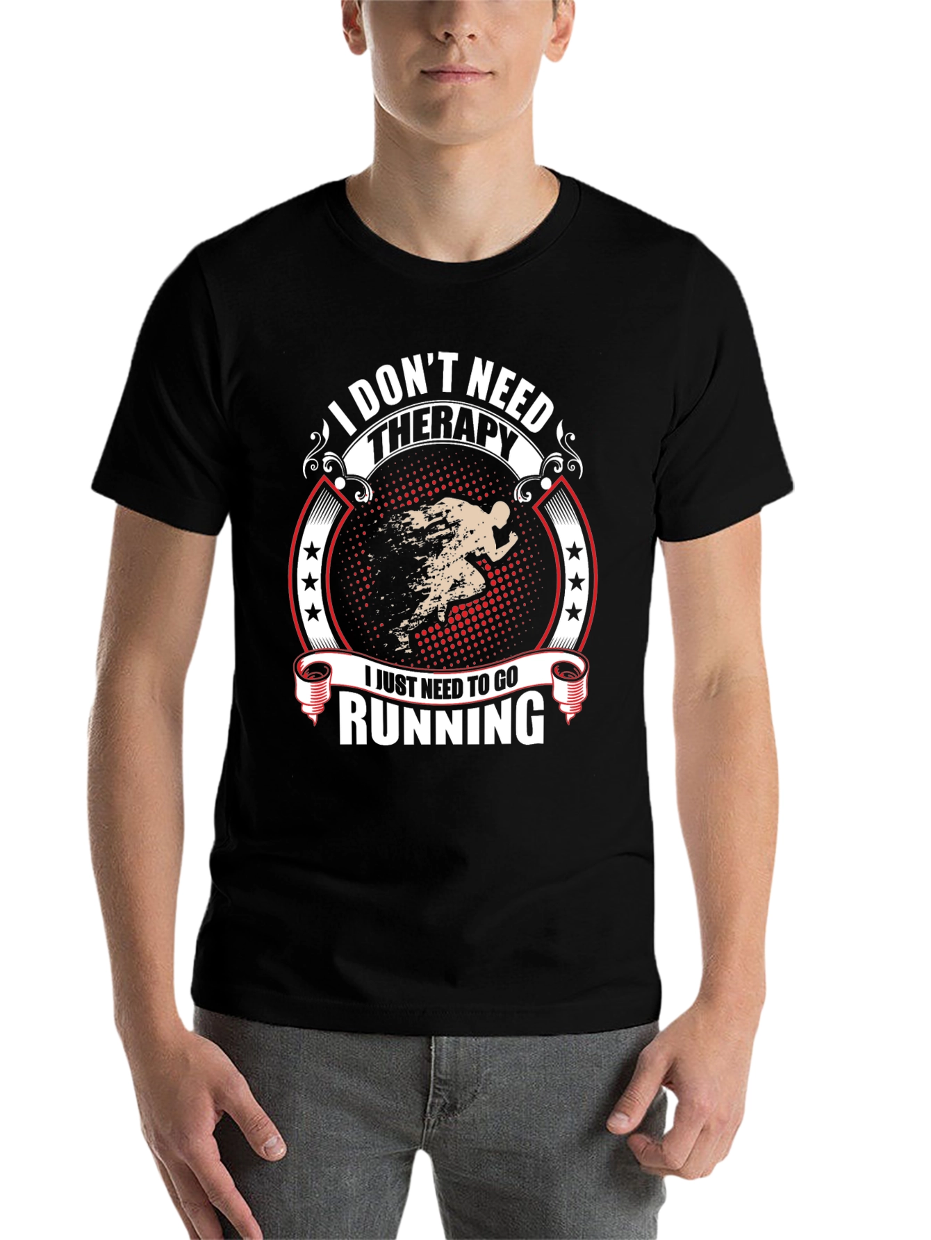 I Don't Need Therapy Running T-Shirt - 7