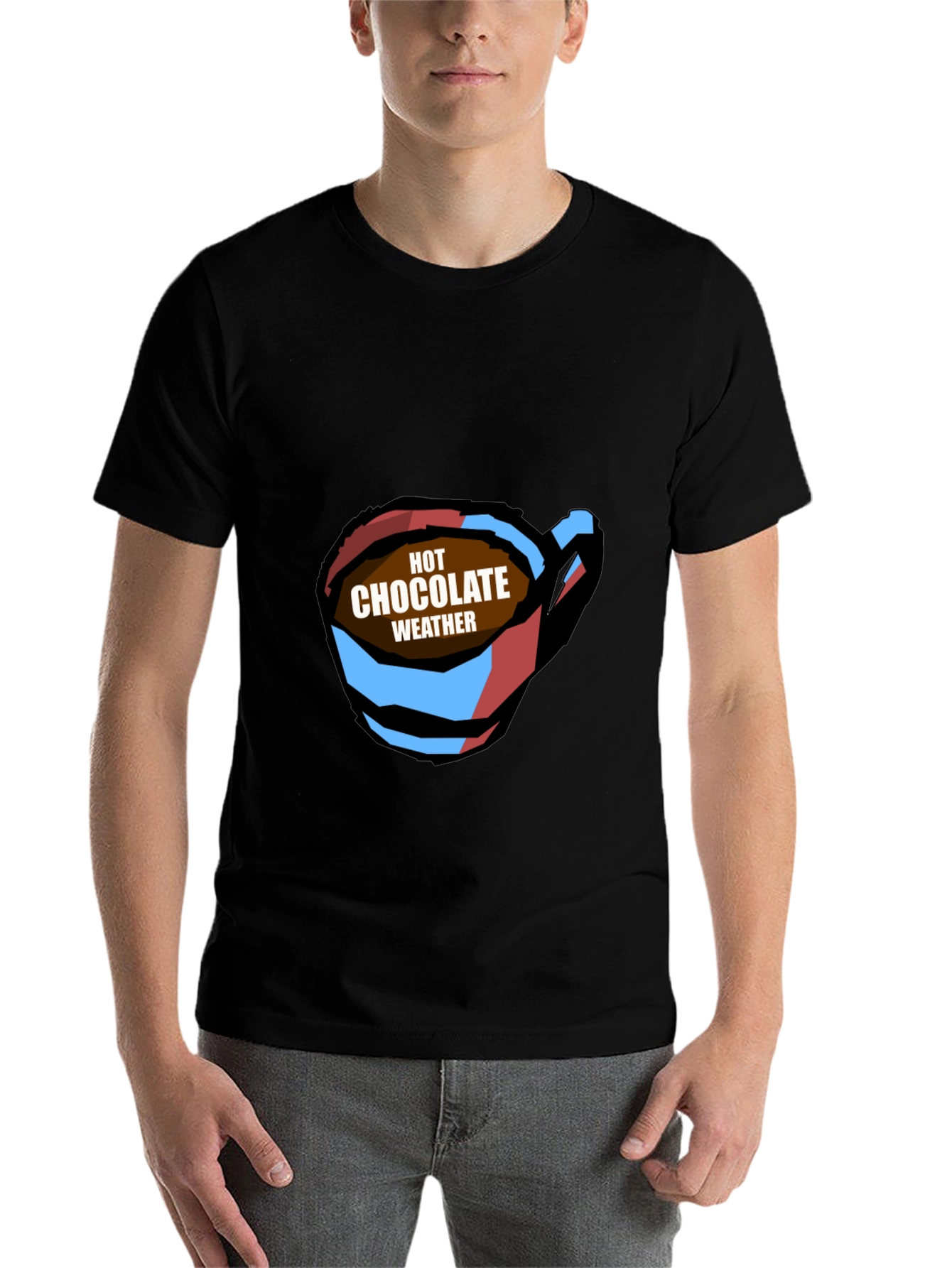 Hot Chocolate Weather Graphic Tee - 7