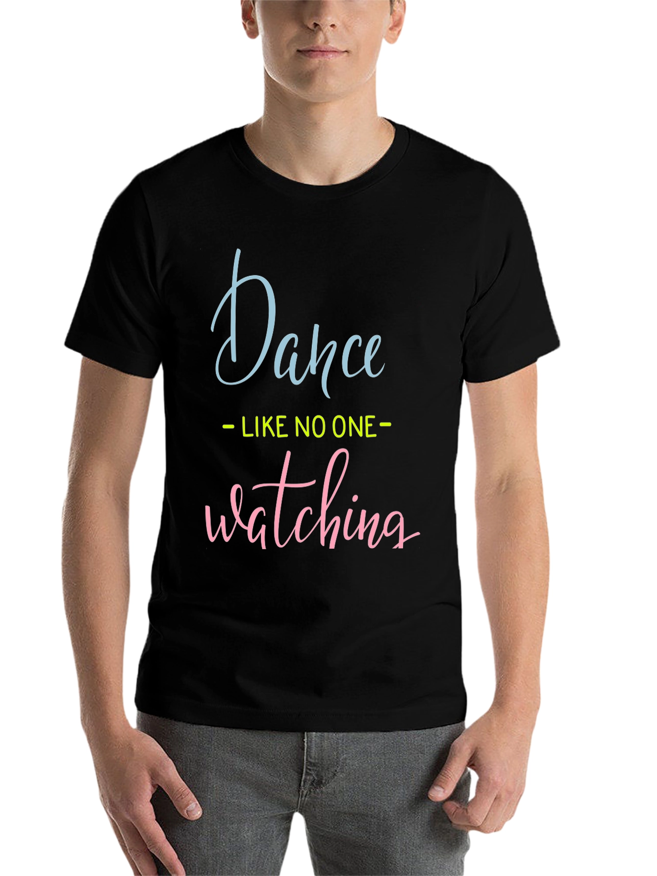 Black Dance Like No One is Watching Graphic Tee view 7