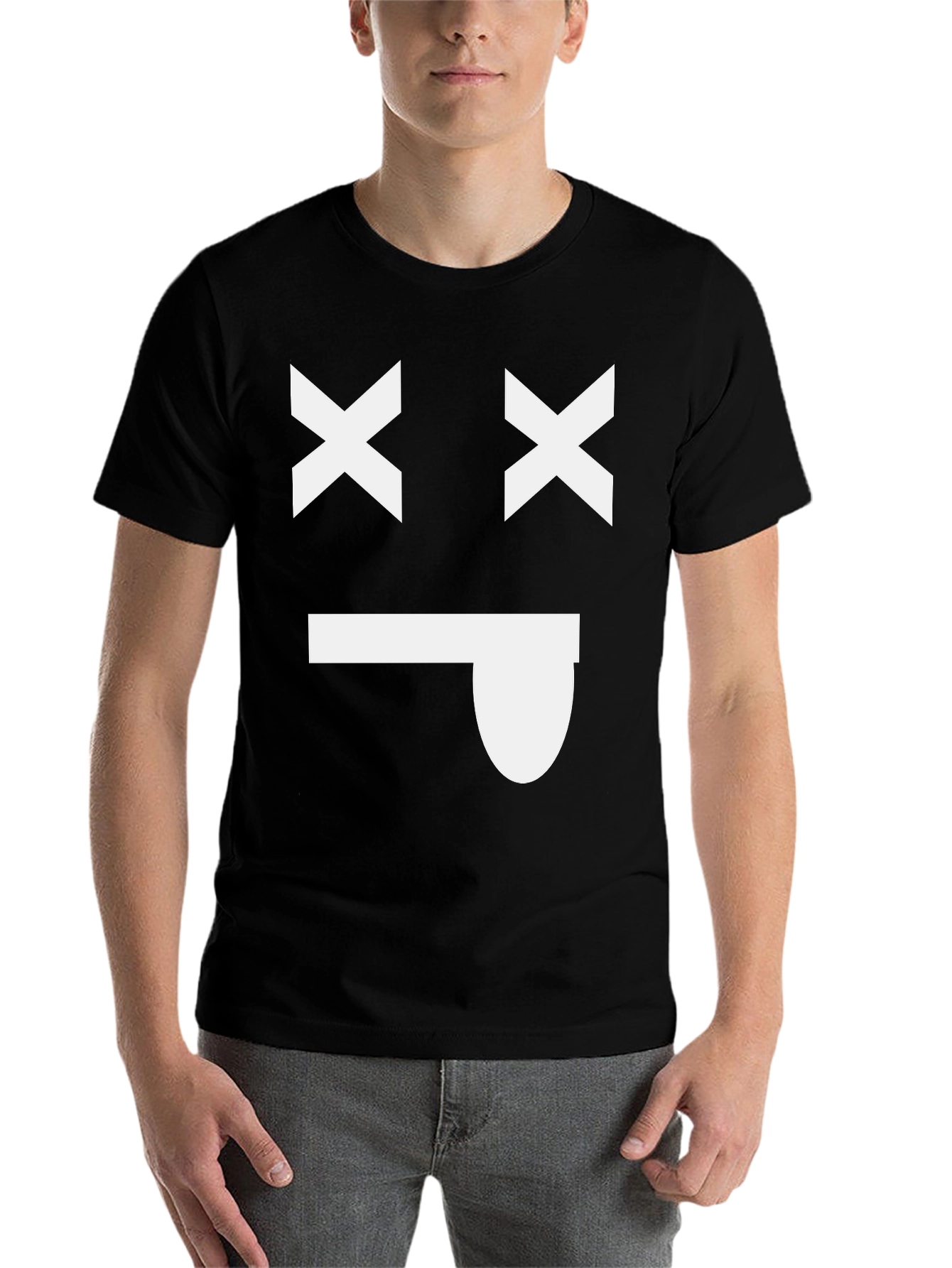 Black Funny Dead Inside T-Shirt view 7