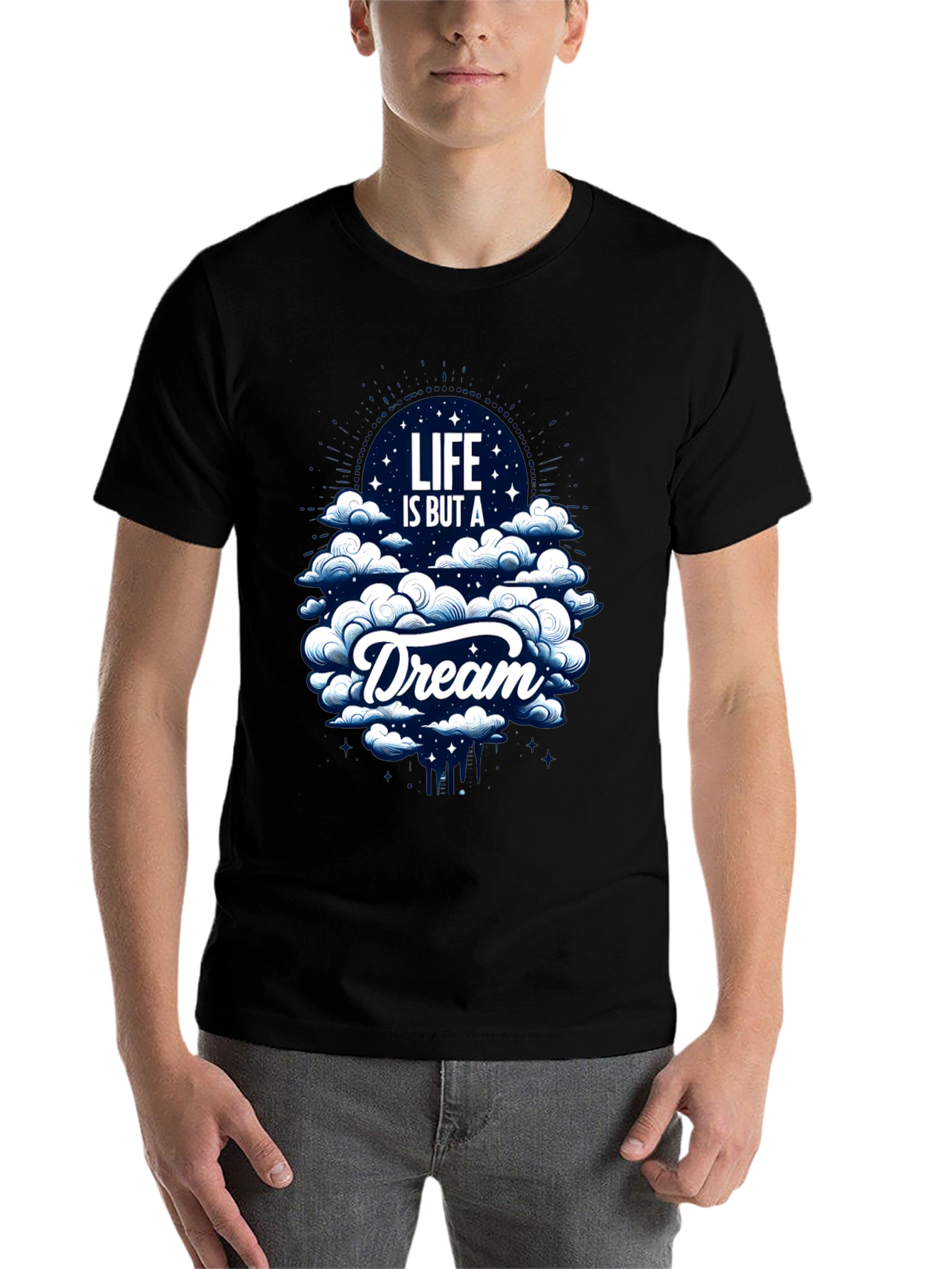 Black Life is But A Dream Graphic Tee view 7