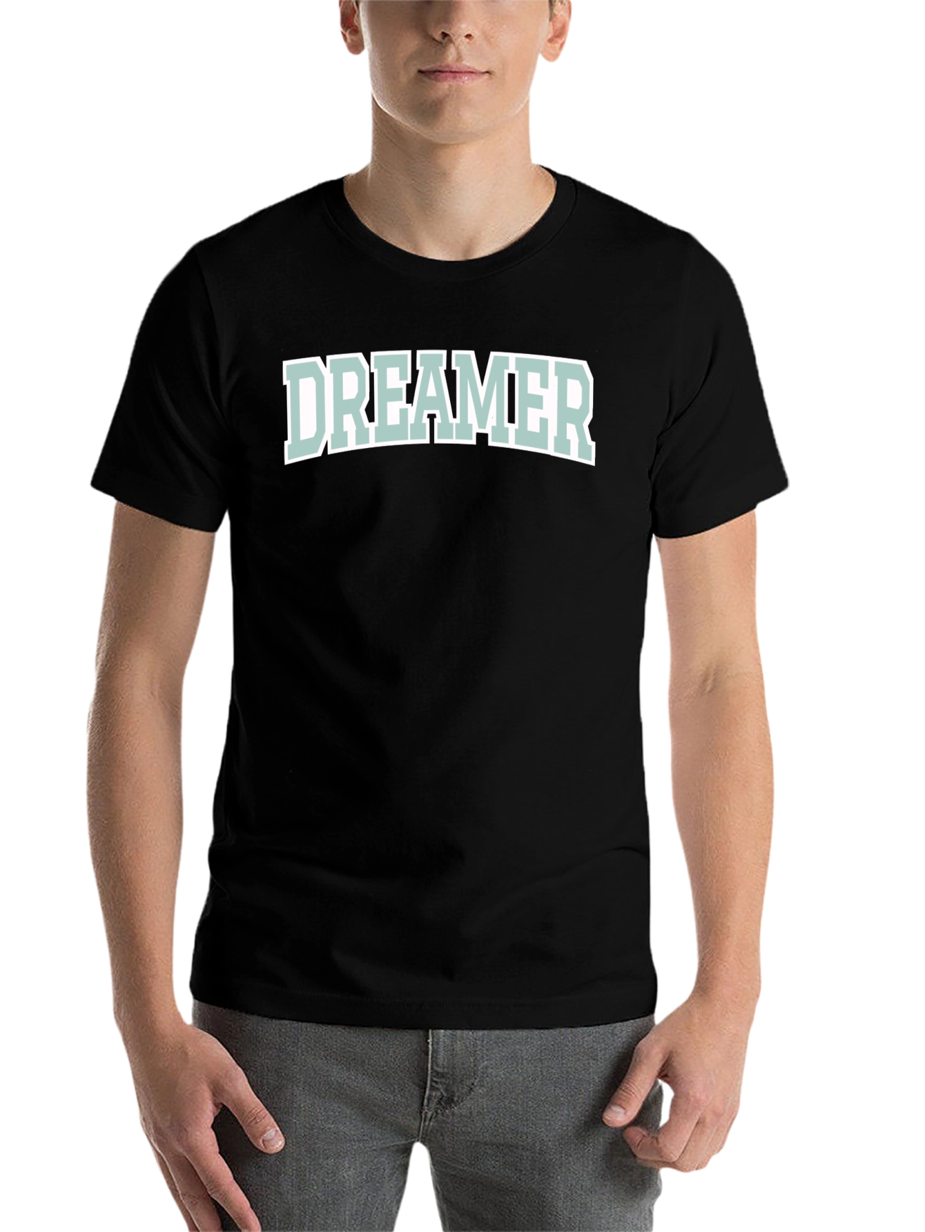 Black Dreamer Graphic Tee - Casual Style view 7