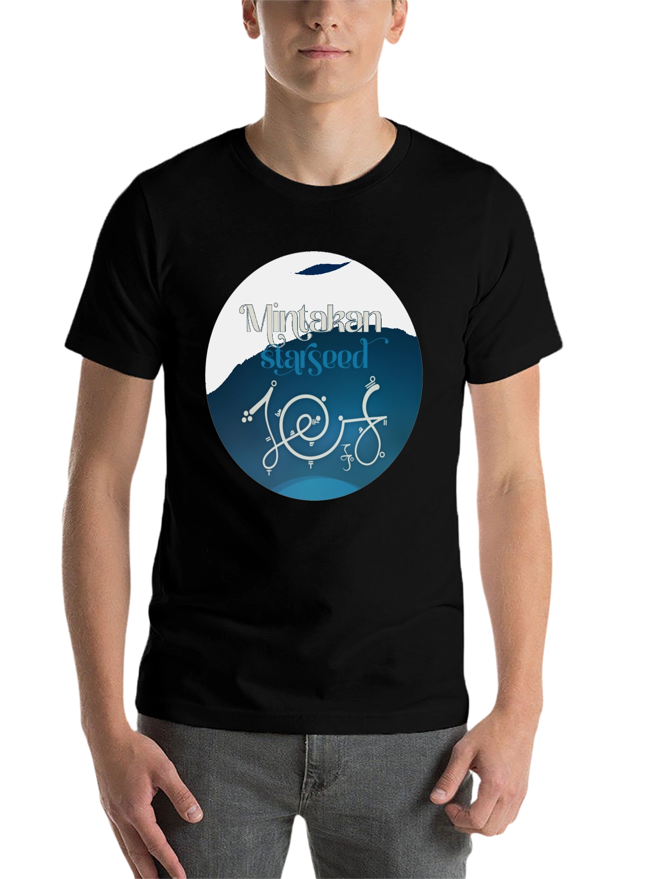 Black Mintakan Starseed Graphic Tee view 7