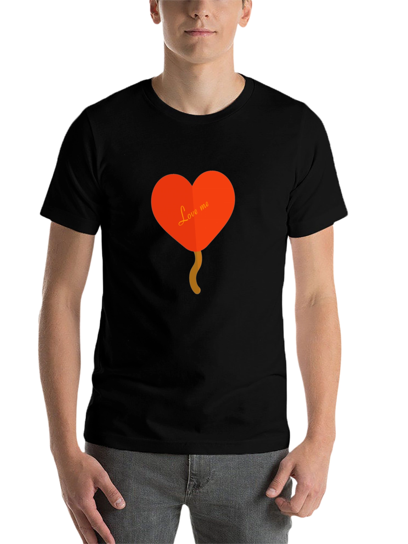 Love Me Heart Balloon Graphic Tee - 7