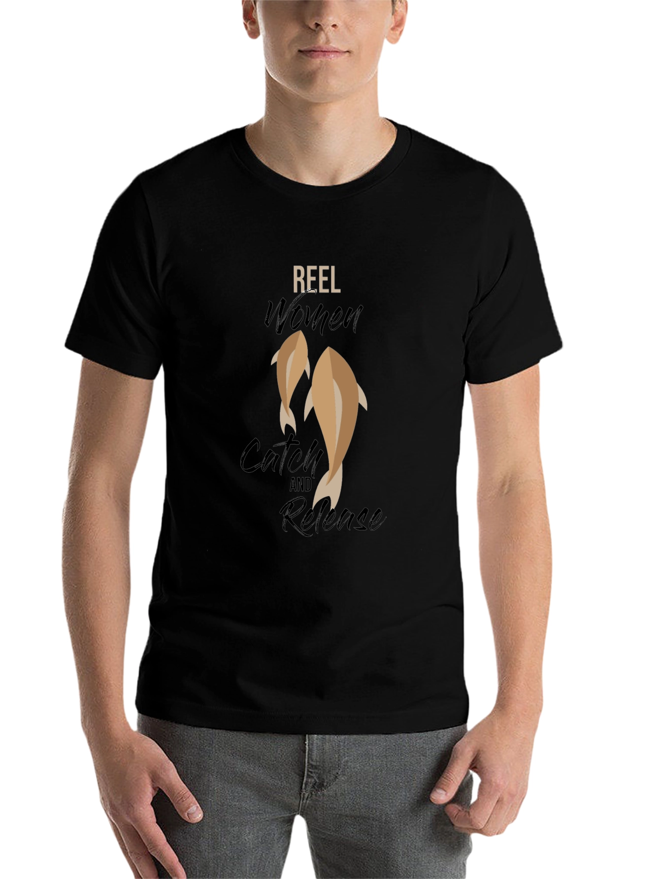 Black Reel Women Catch & Release Graphic Tee view 7