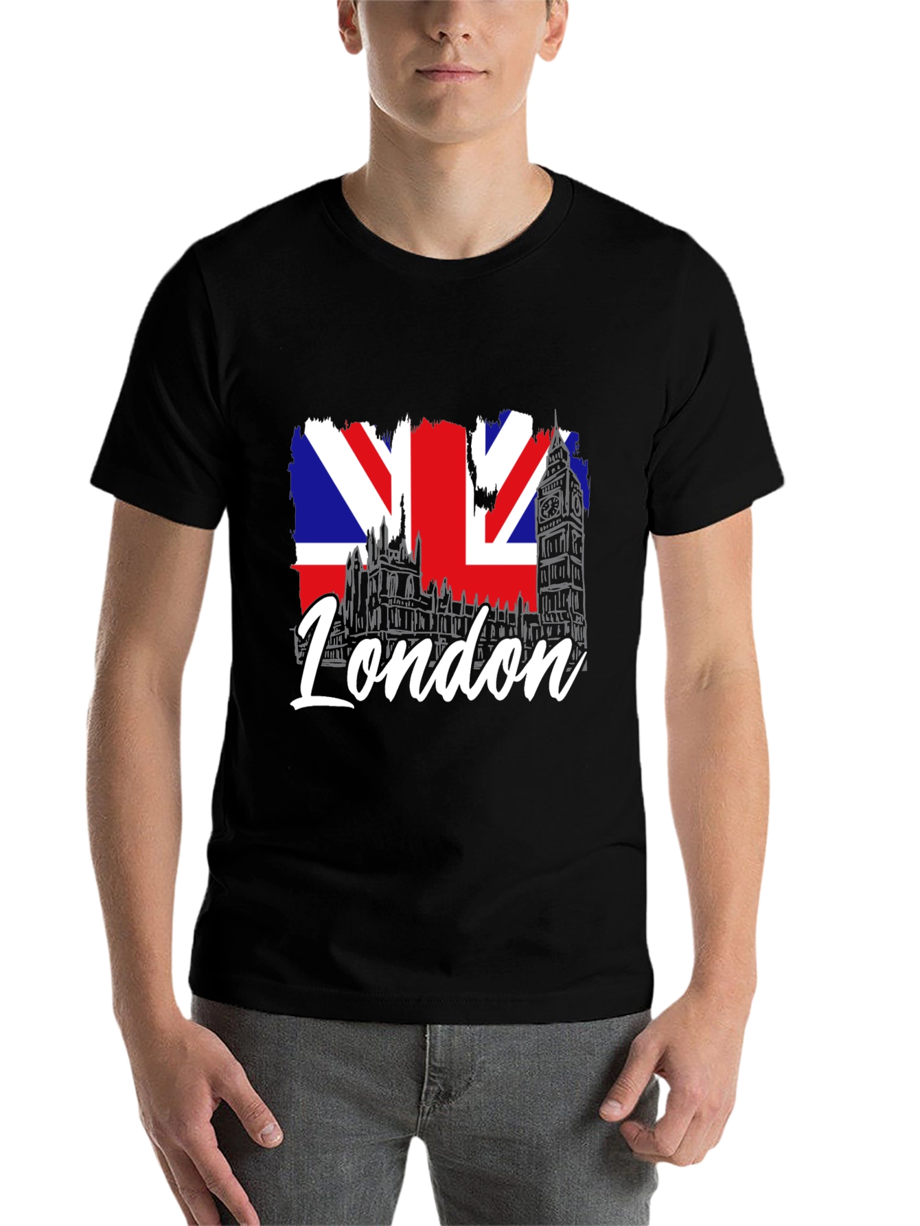London UK Flag Graphic T-Shirt - 7