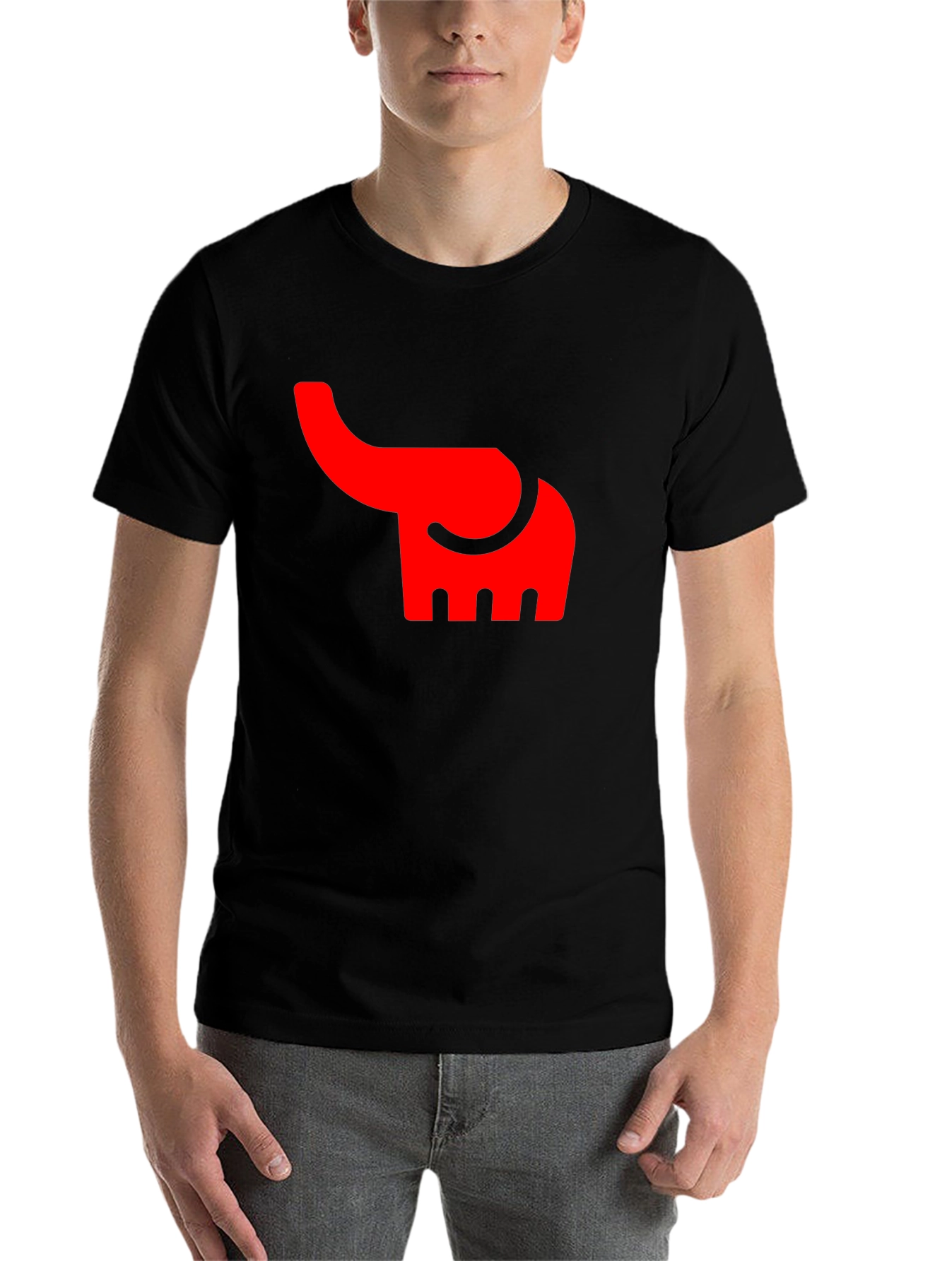 Black Elephant Graphic Tee - Modern Menswear view 7