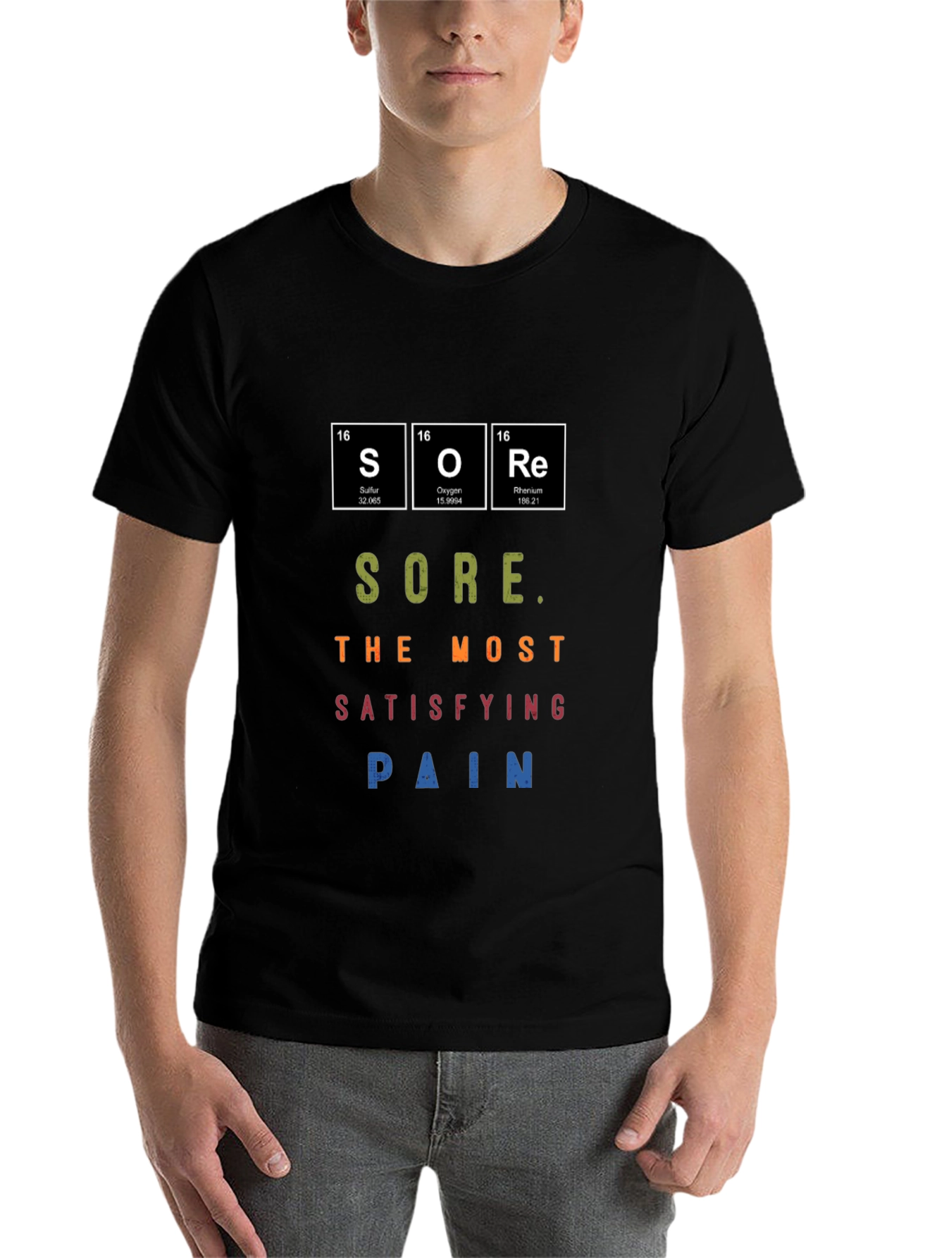 Sore Periodic Table Graphic T-Shirt - 7
