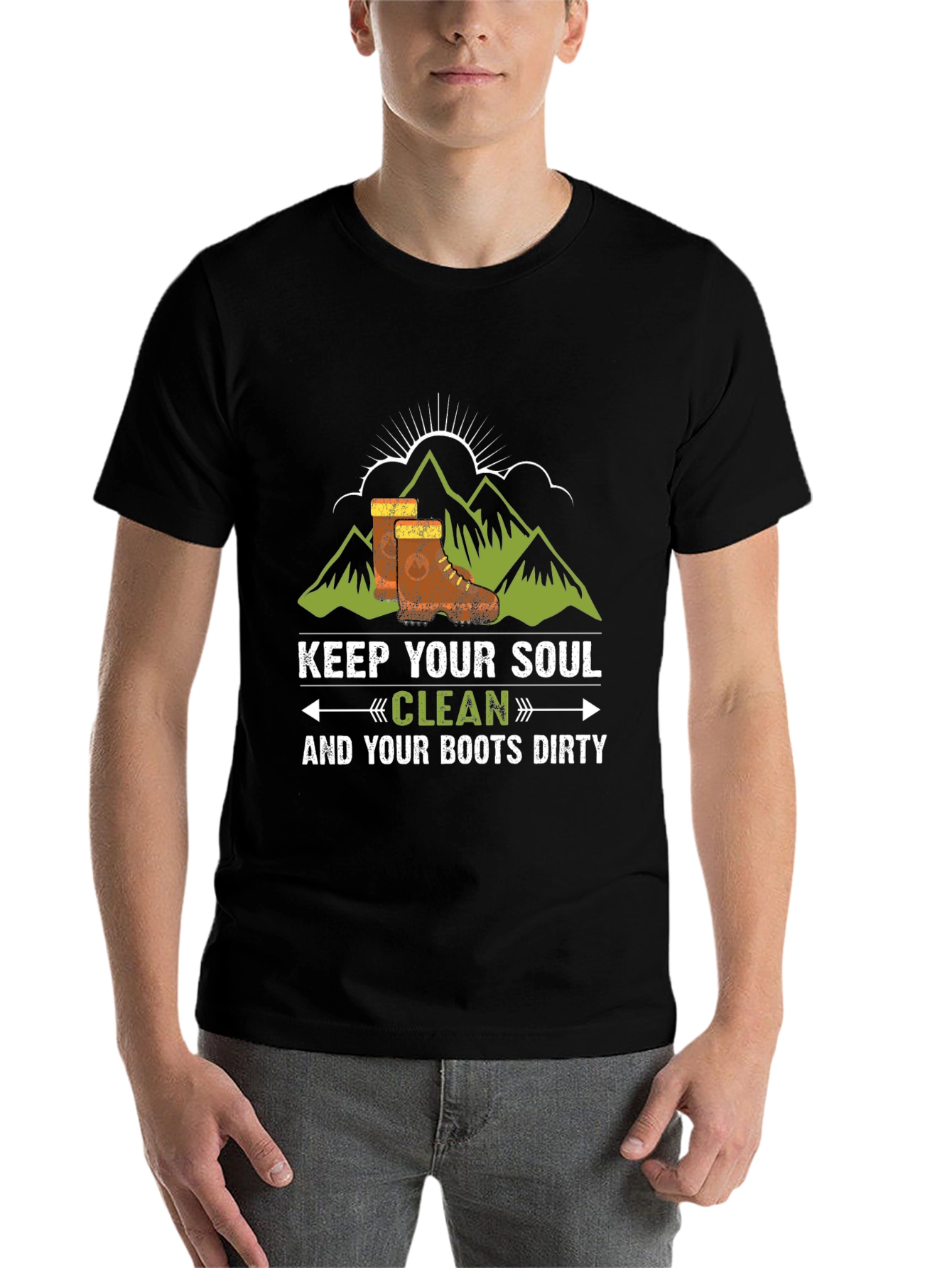 Keep Your Soul Clean & Boots Dirty T-Shirt - 7