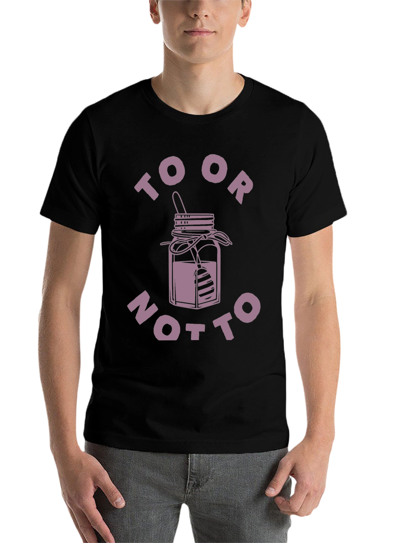 Black To Or Not To T-Shirt view 7