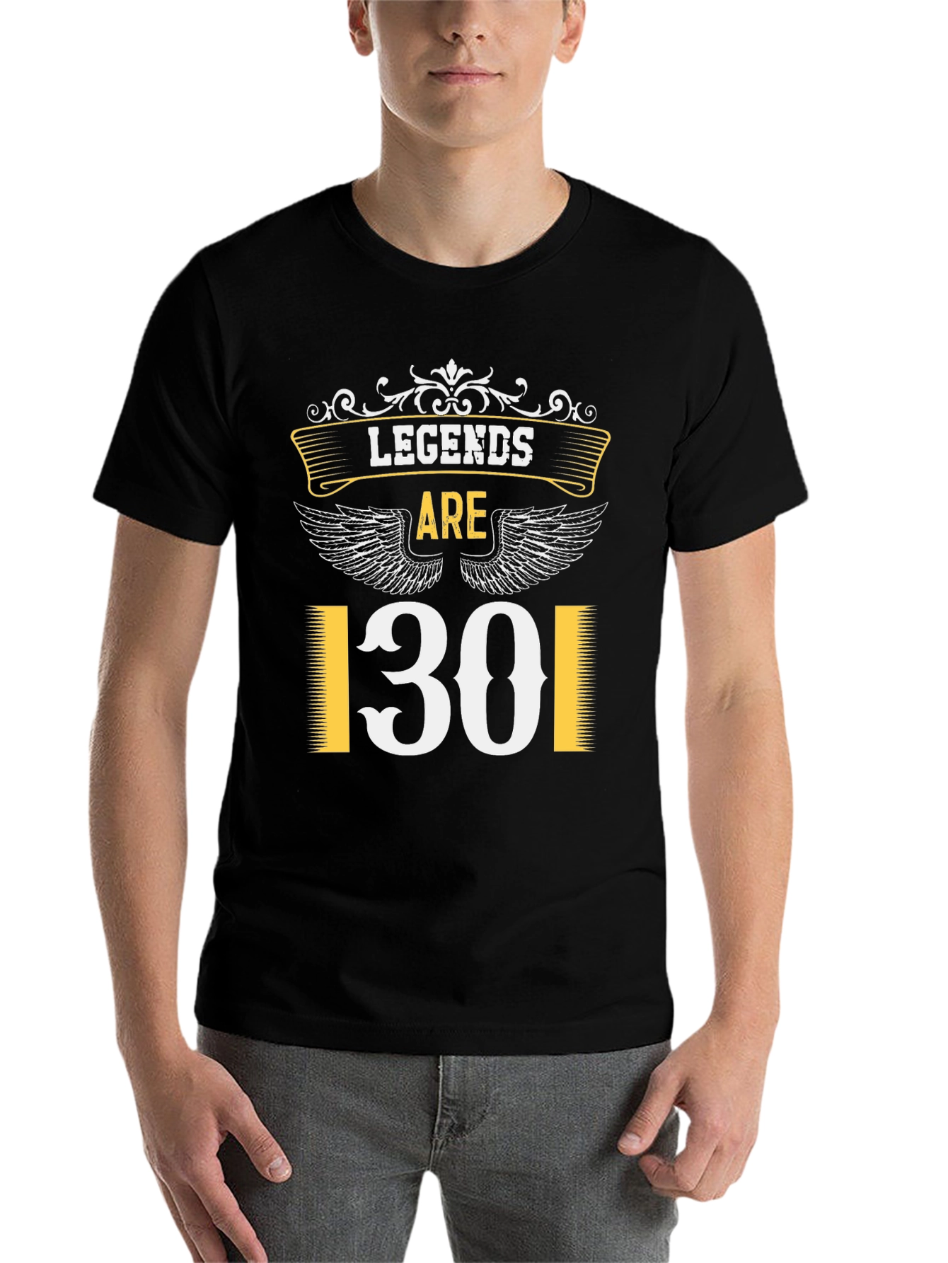 Black Legends Are 30 T-Shirt view 7