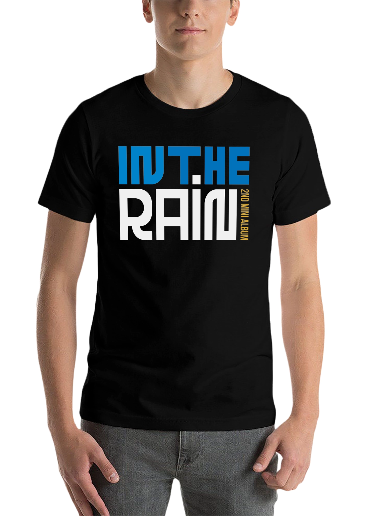 Black In The Rain 2nd Mini Album Black T-Shirt view 7