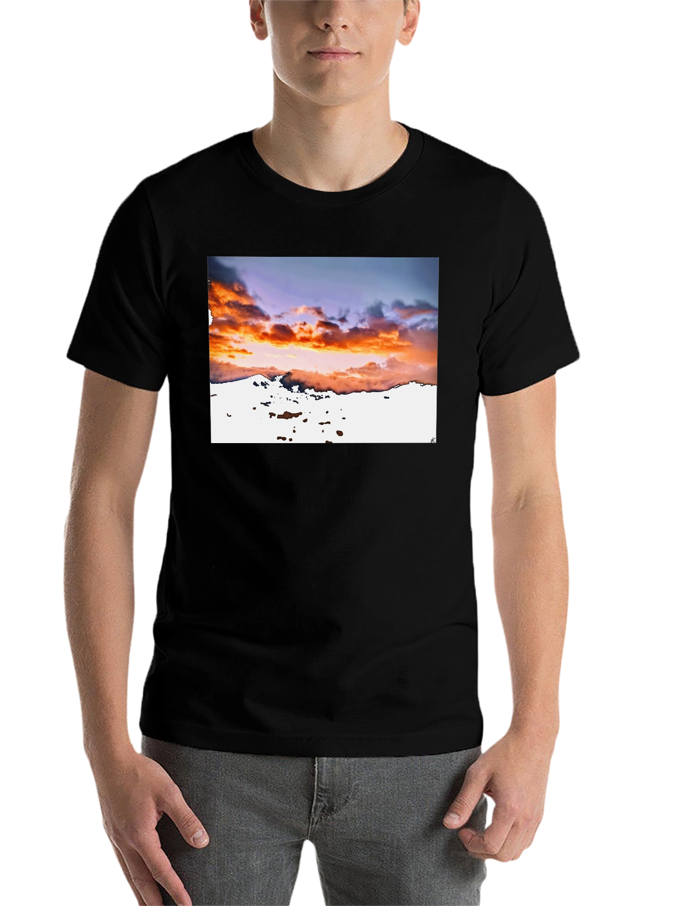 Sunset Cloud T-Shirt - 7