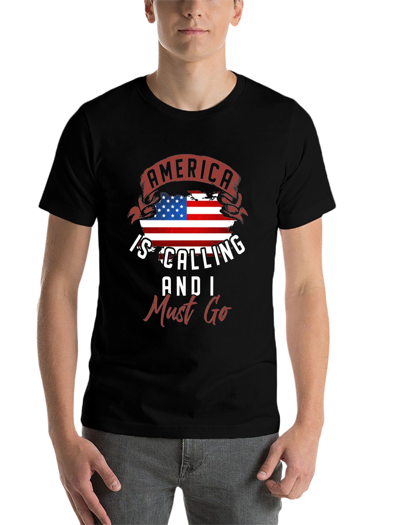 Black America Is Calling T-Shirt view 7