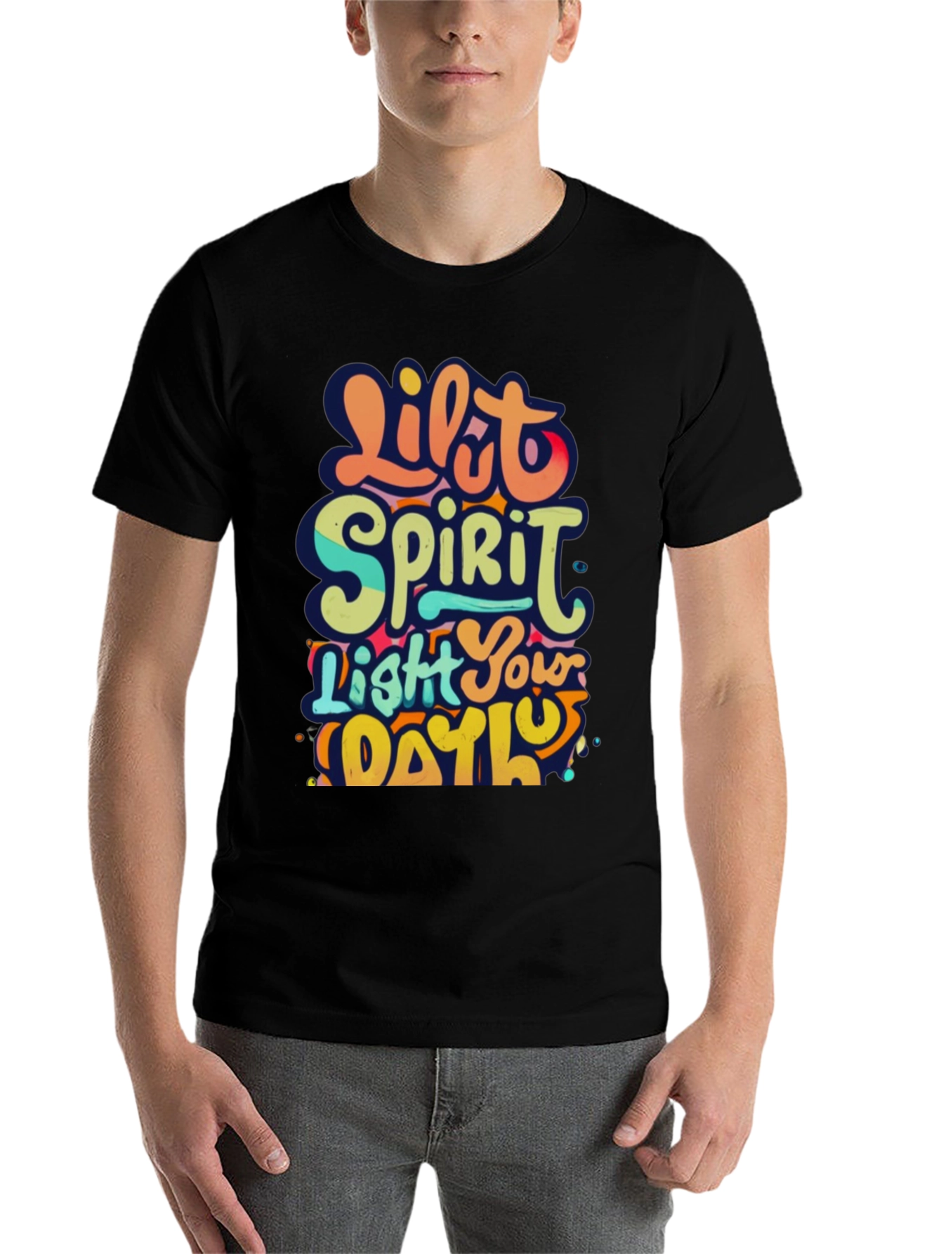 Black Lilit Spirit Graphic Tee - Light Your Day view 7