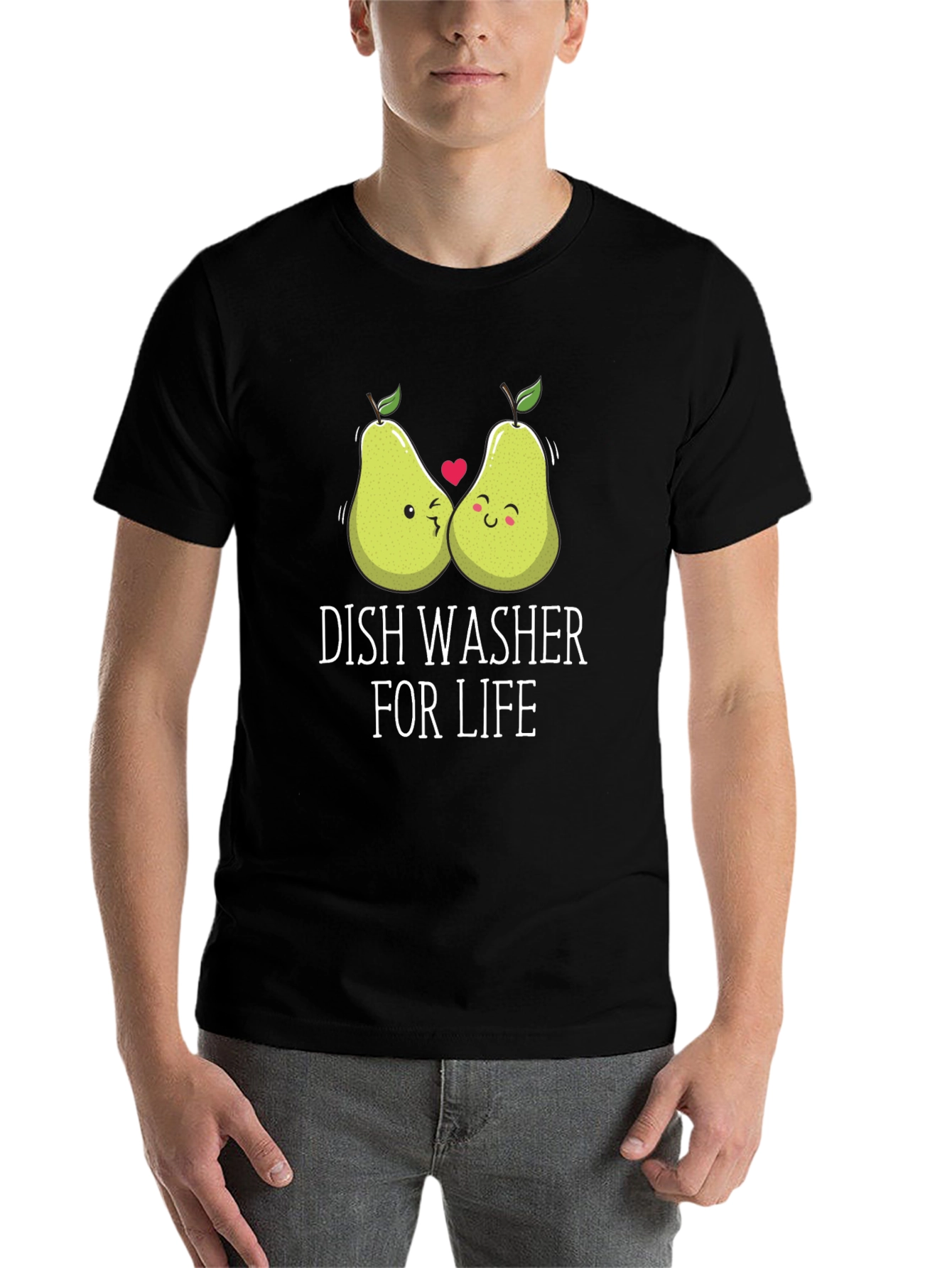 Black Dish Washer For Life T-Shirt view 7
