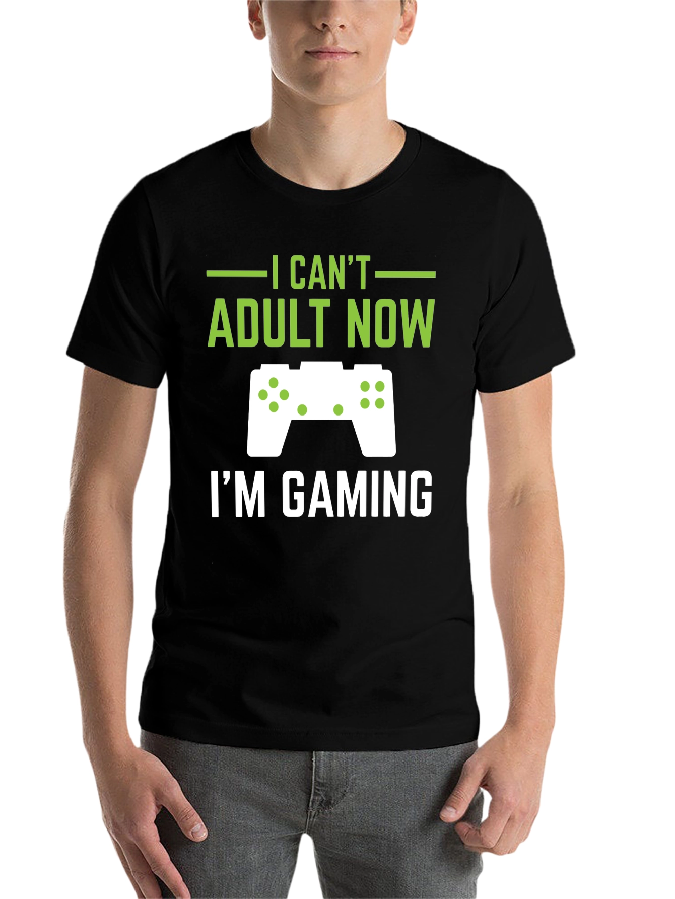 I Can't Adult Now Gaming T-Shirt - 7