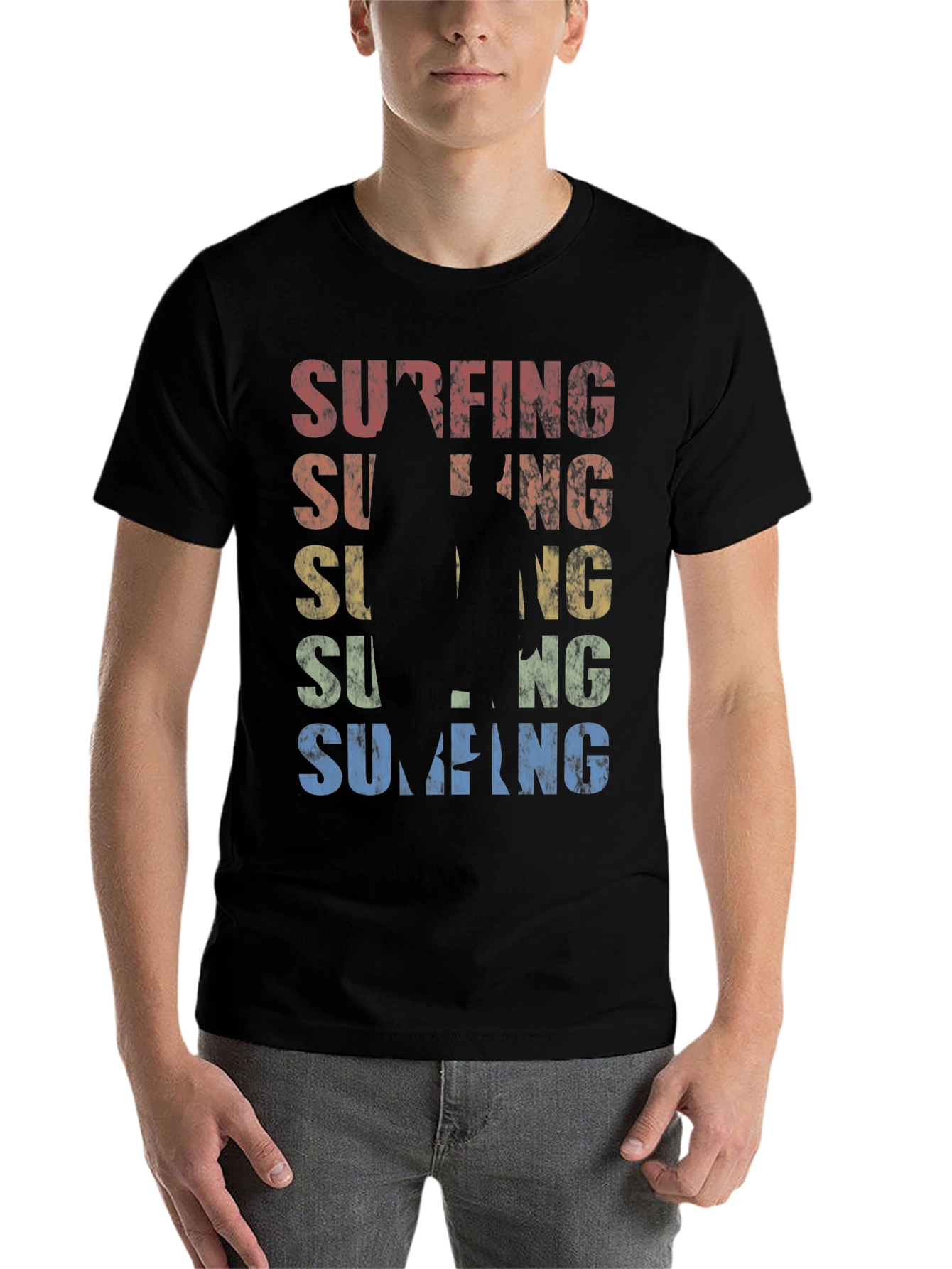 Vintage Surfing Graphic Tee - Retro Style - 7
