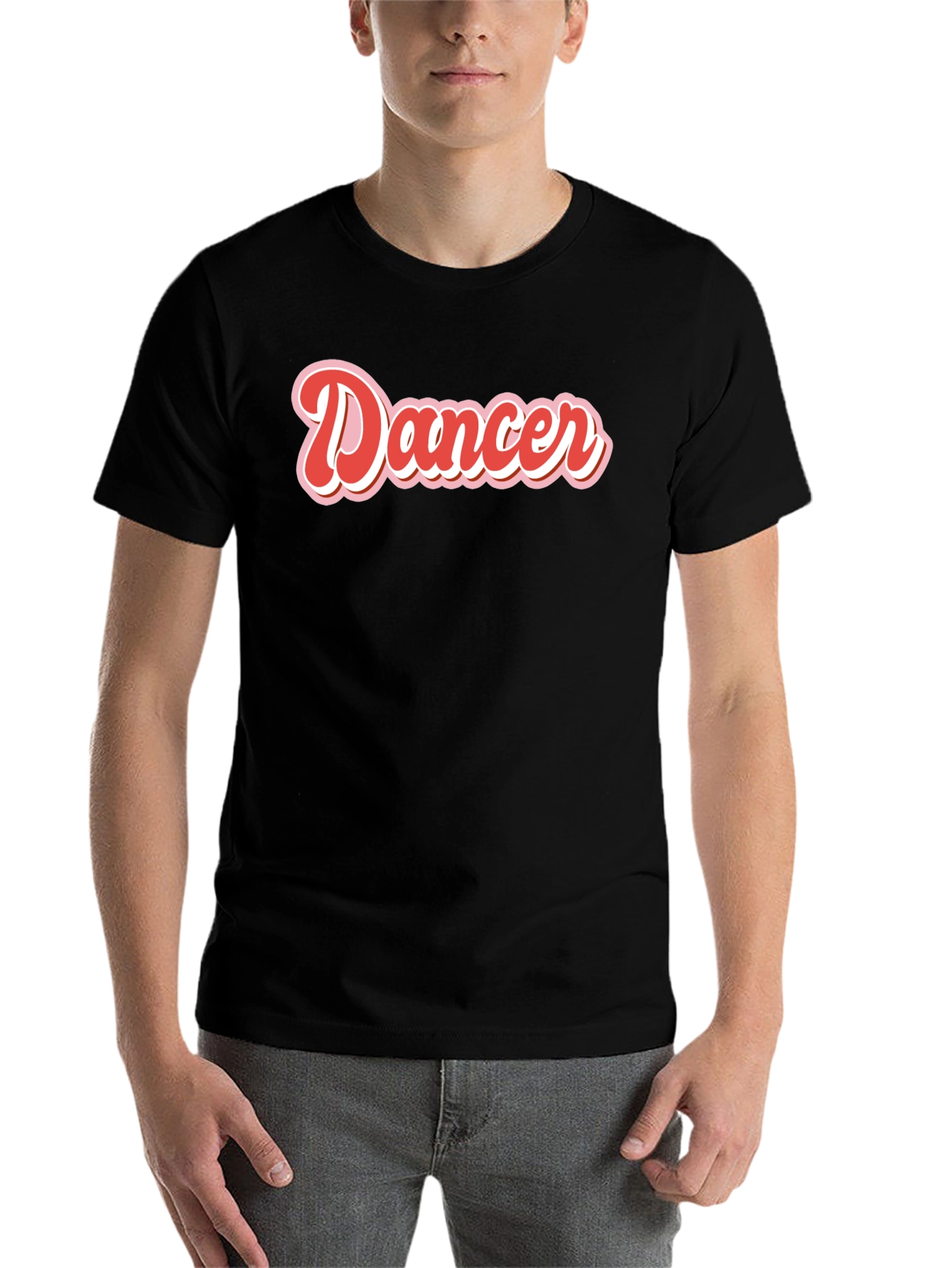 Black Dancer Graphic Tee - Retro Style view 7