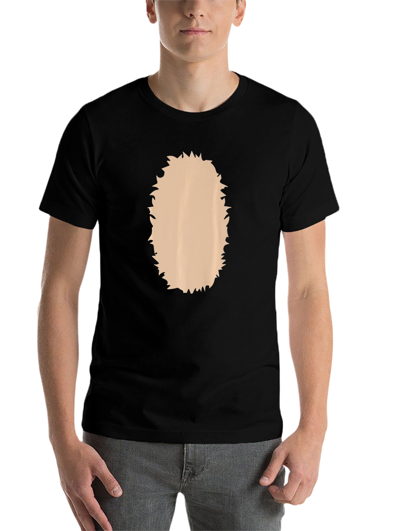 Black Funny T-Shirt with a Novelty Design view 7