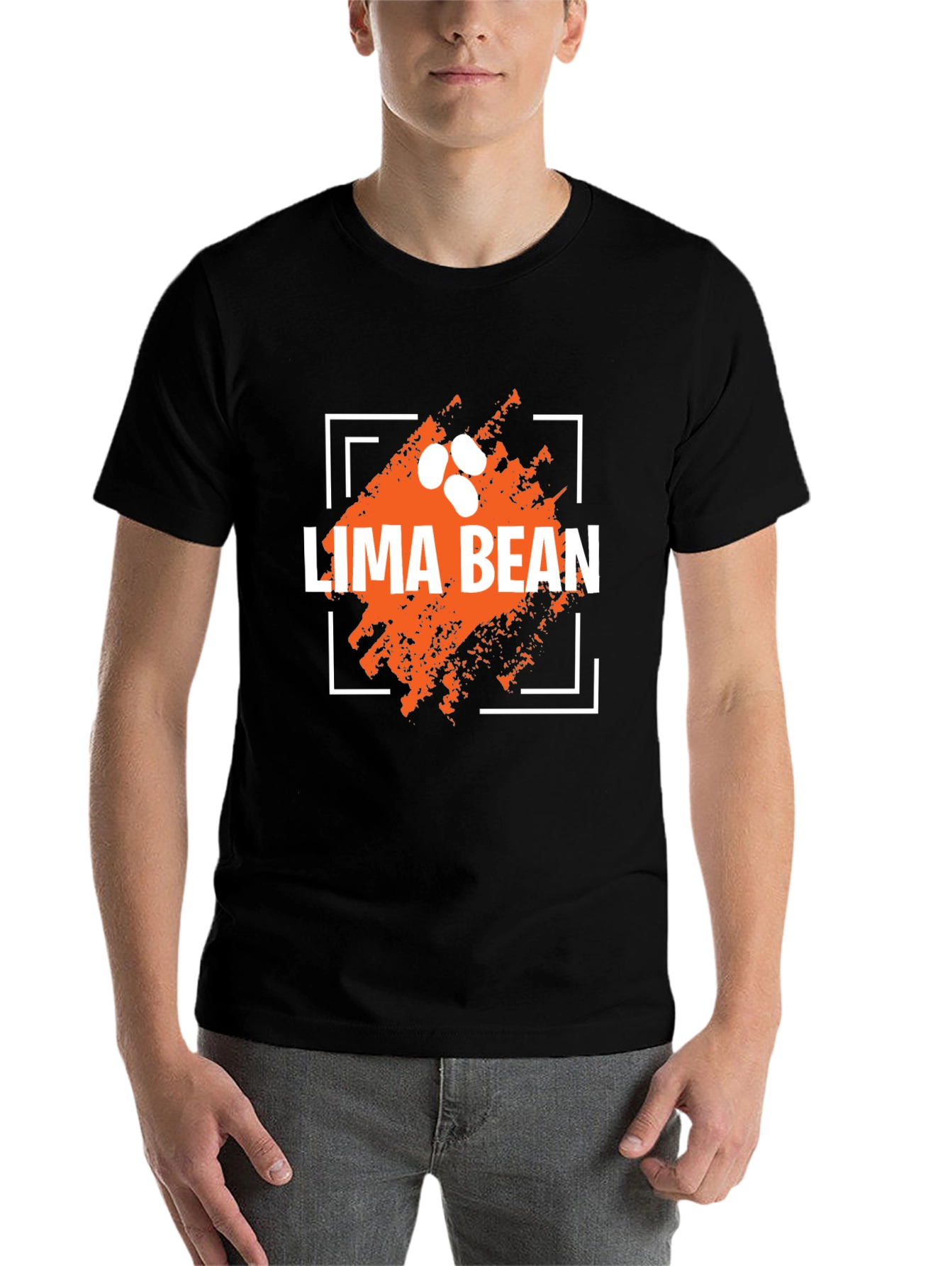 Lima Bean T-Shirt - Fun Food Graphic Tee - 7