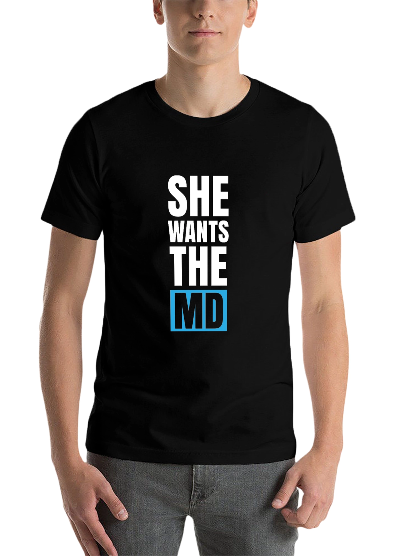 Black She Wants The MD T-Shirt view 7