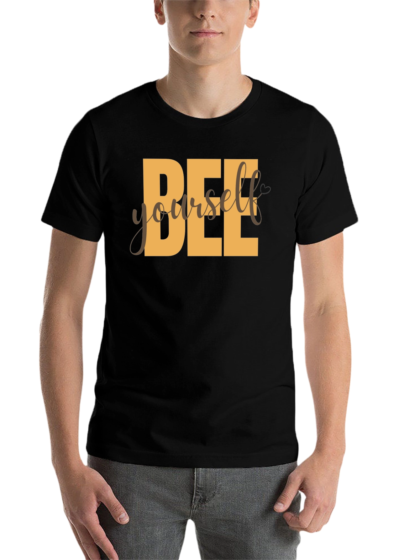 Black Bee Yourself Graphic T-Shirt view 7