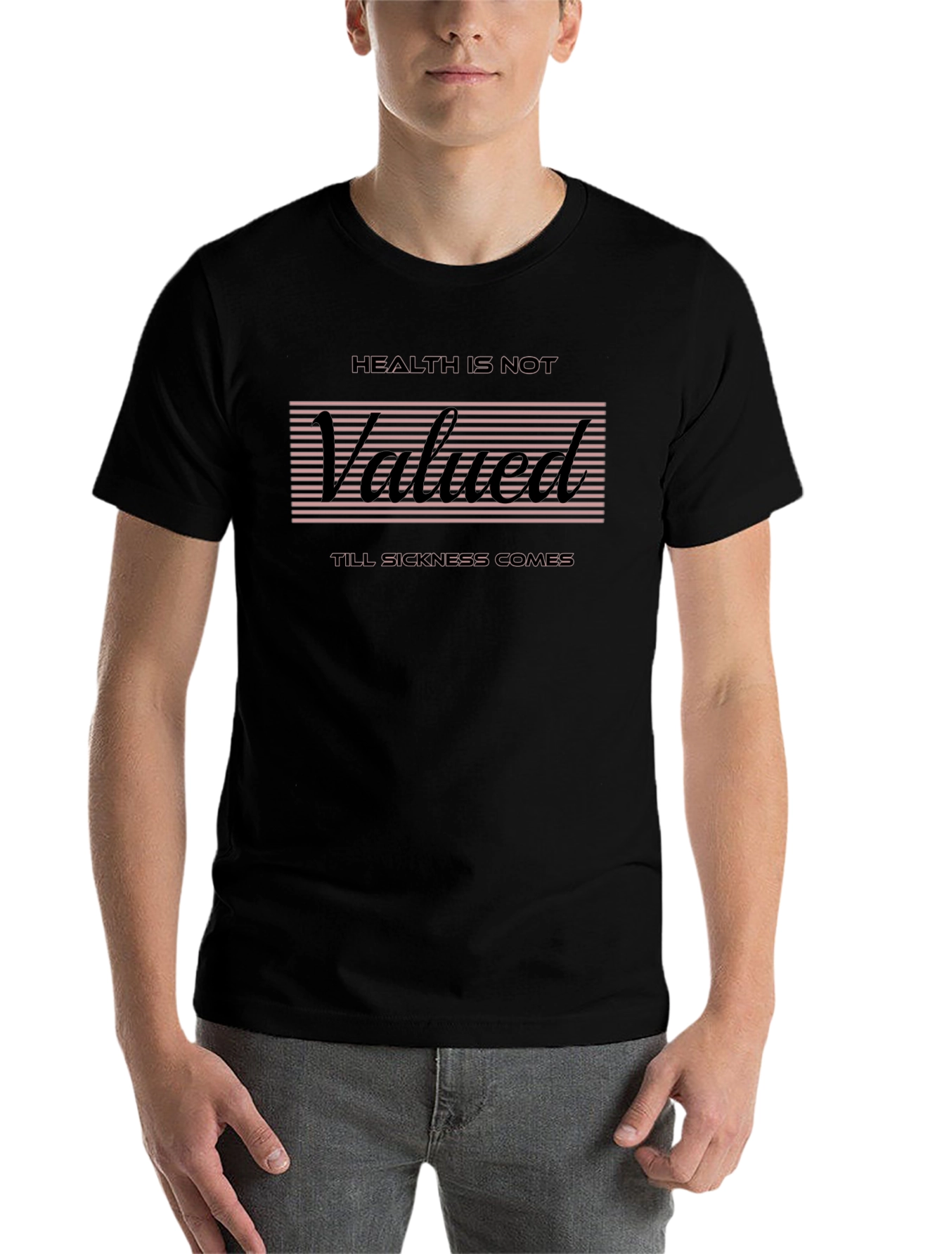 Black Health is Not Valued T-Shirt view 7