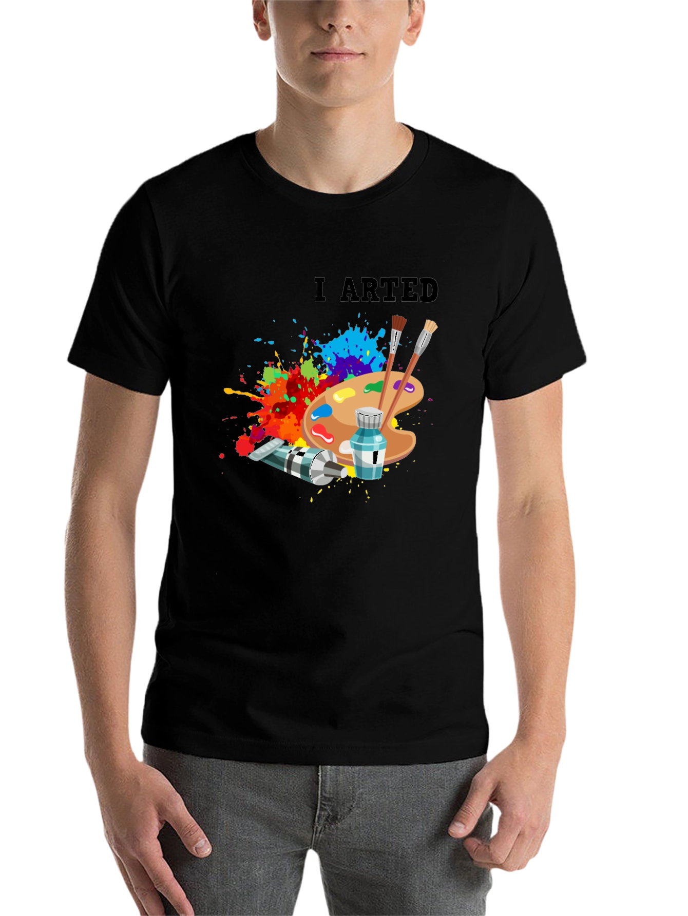 I Arted - Artistic Palette T-Shirt - 7