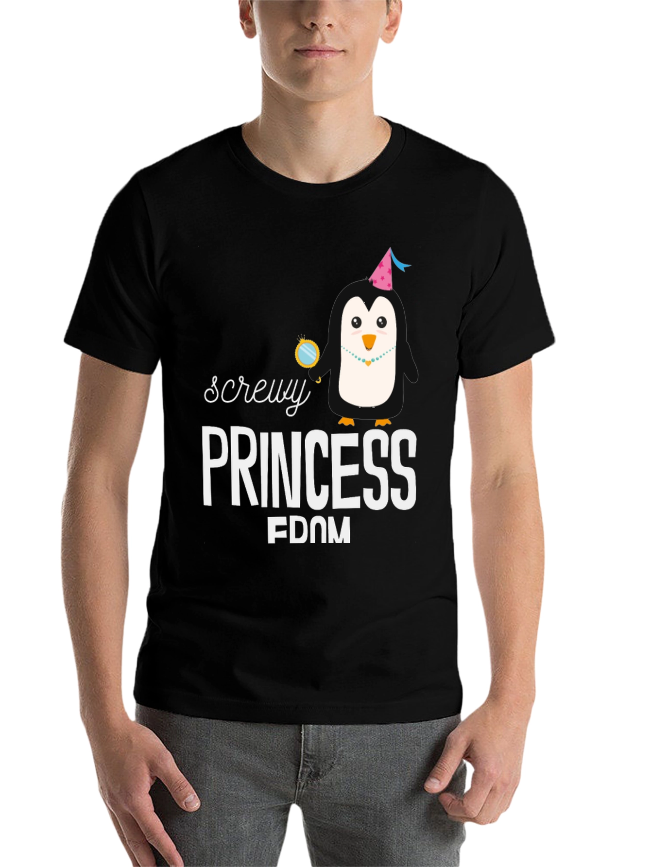 Black Screw Princess T-Shirt view 7